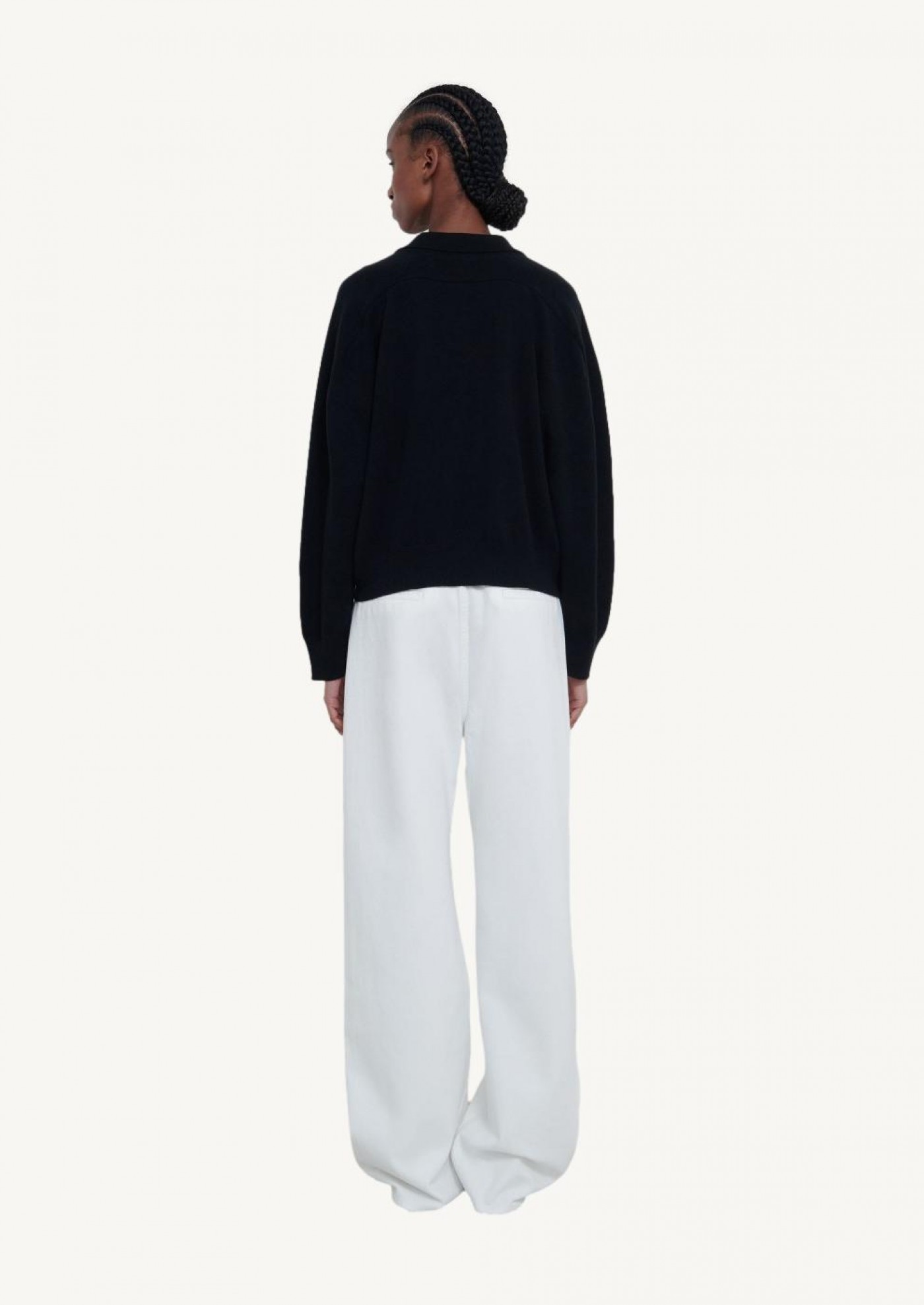 FORANA Polo cashmere knit