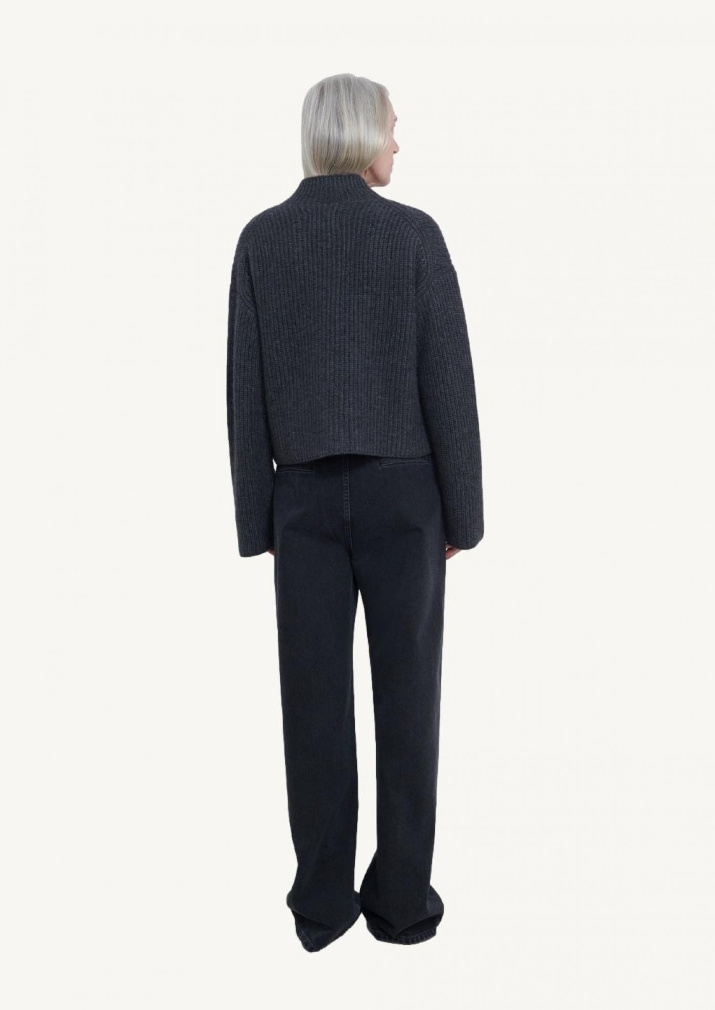 Faro Cashmere sweater grey