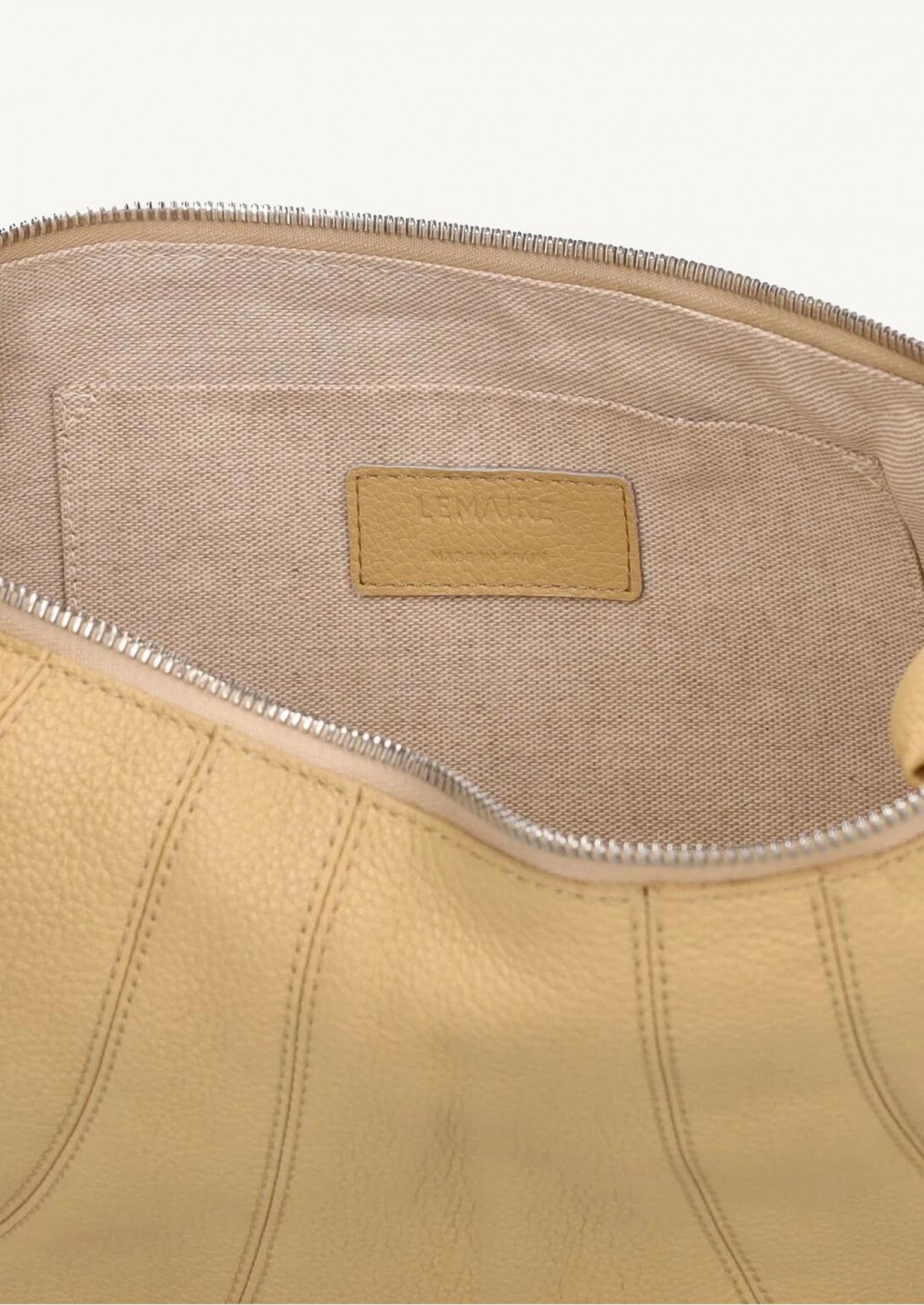 Sac Croissant medium - Beige Seashell