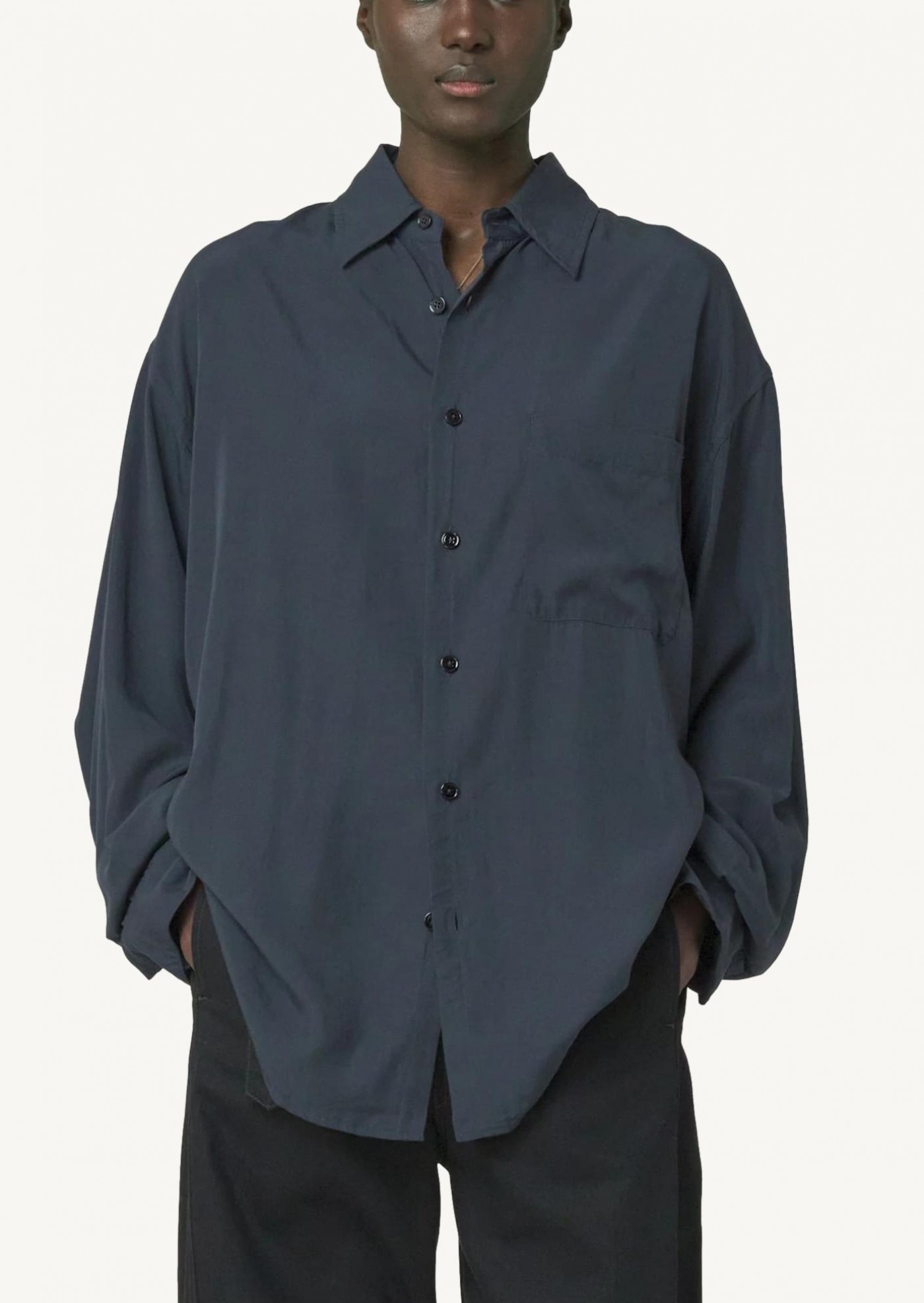 Relaxed shirt - Midnight Blue