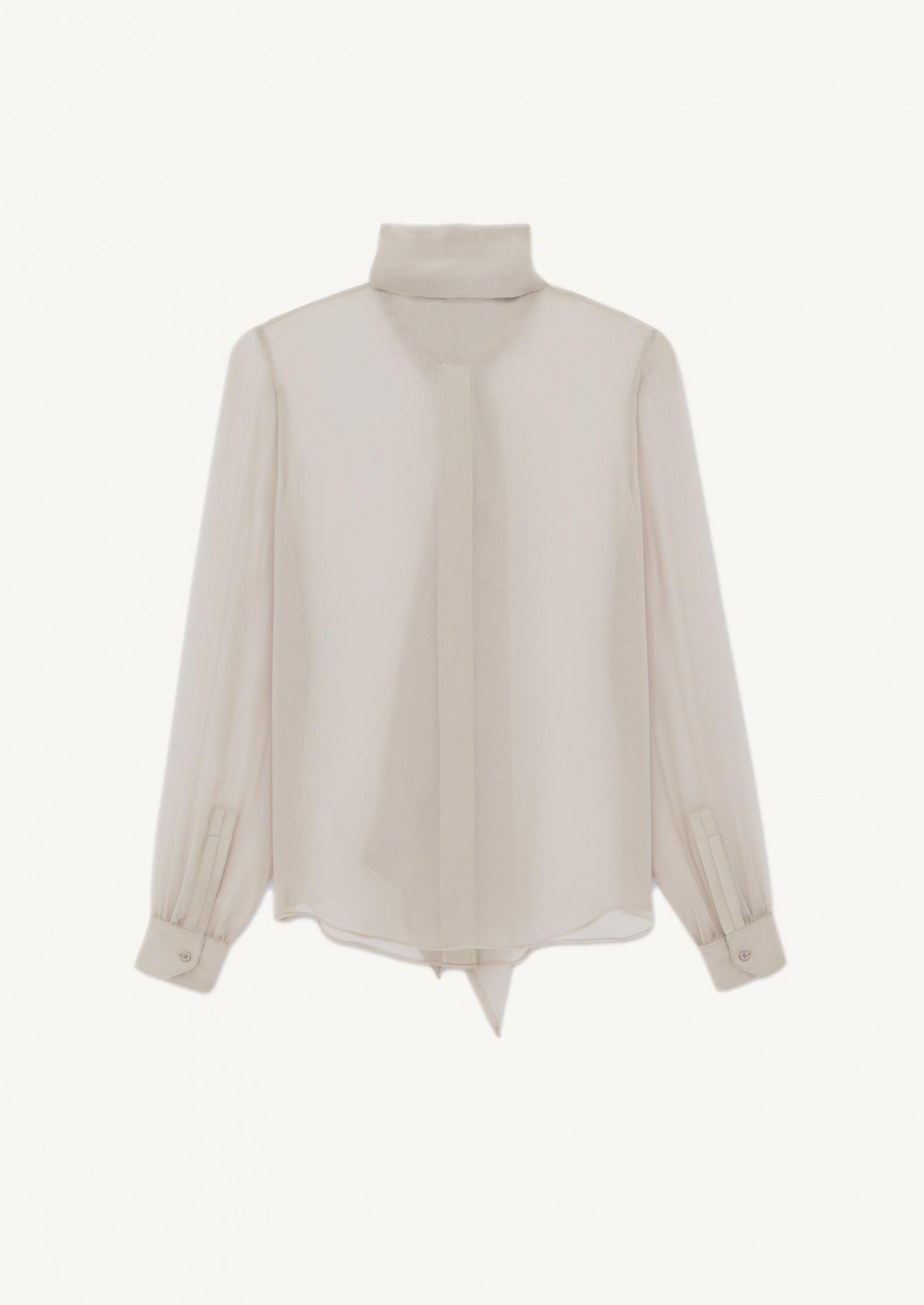 Blouse en mouseline crêpe