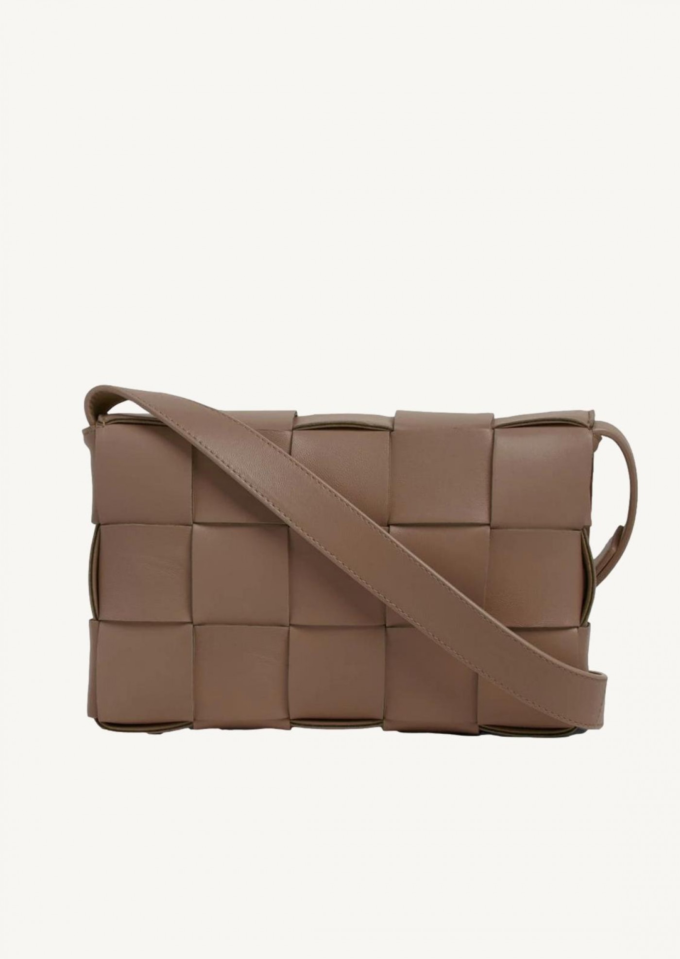 Sac Cassette en cuir Taupe