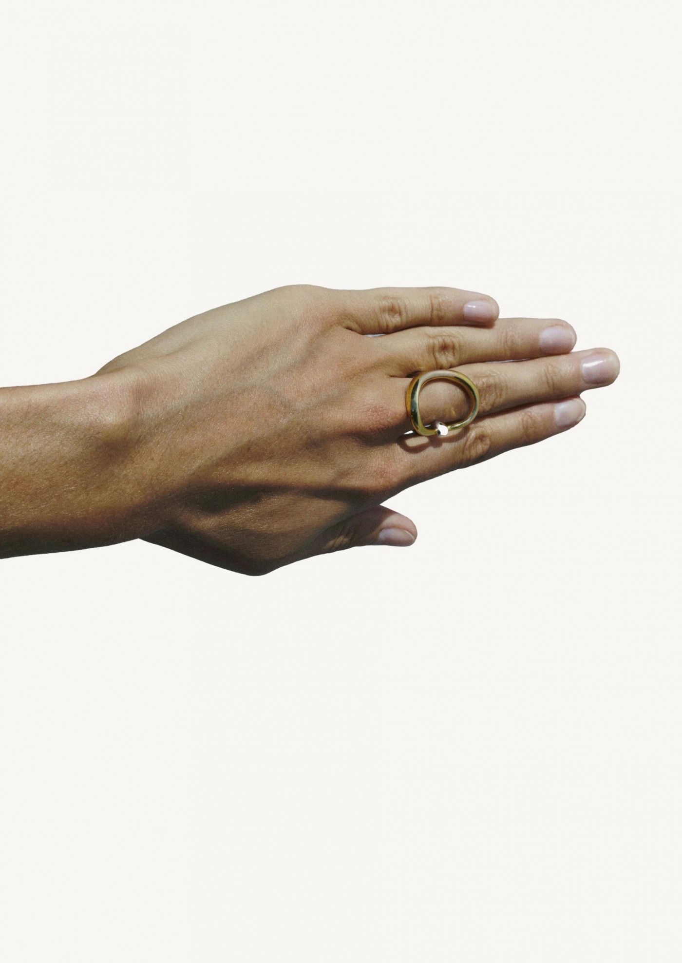 Surma ring in silver and vermeil