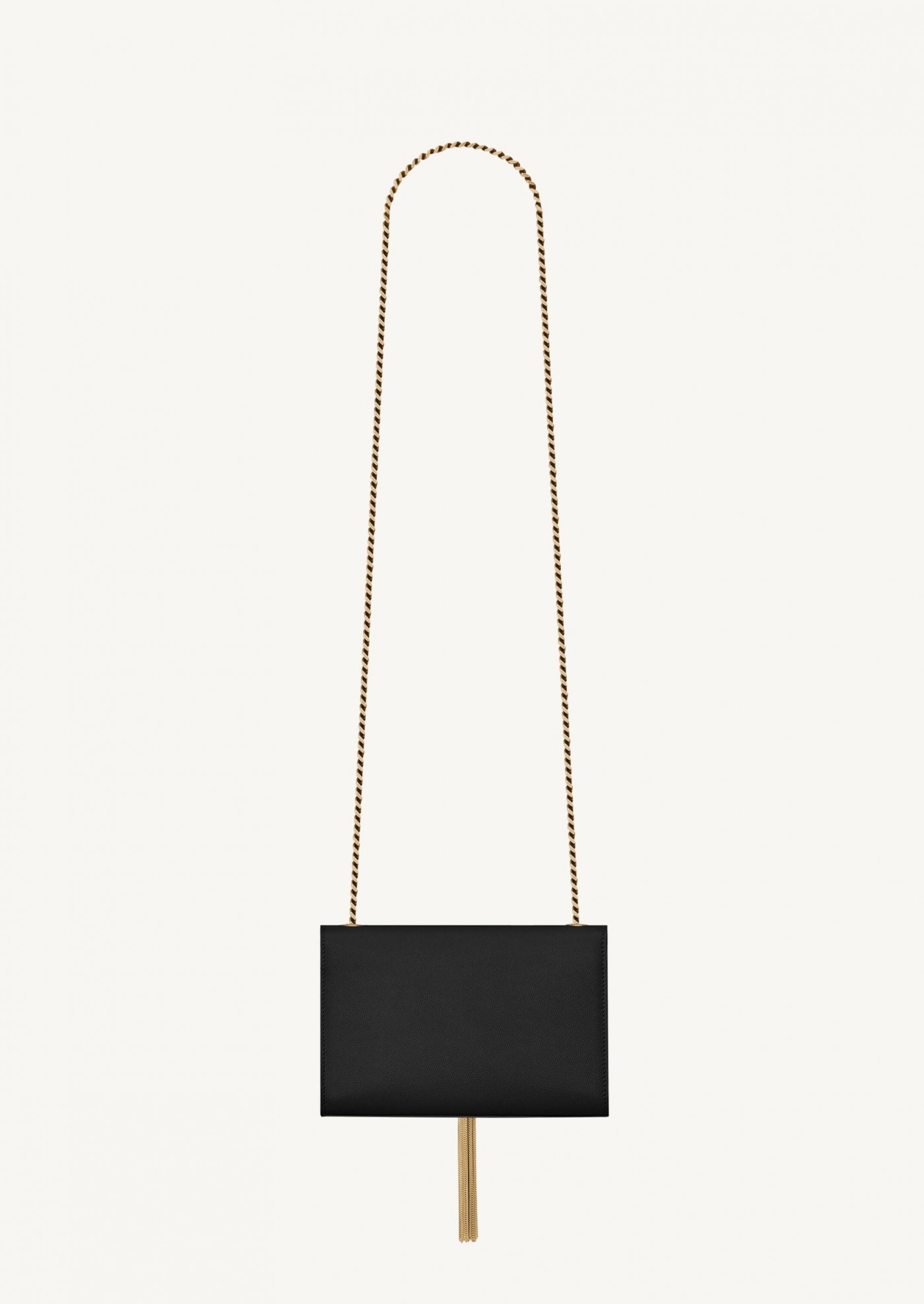 Kate tassel small en cuir grain de poudre