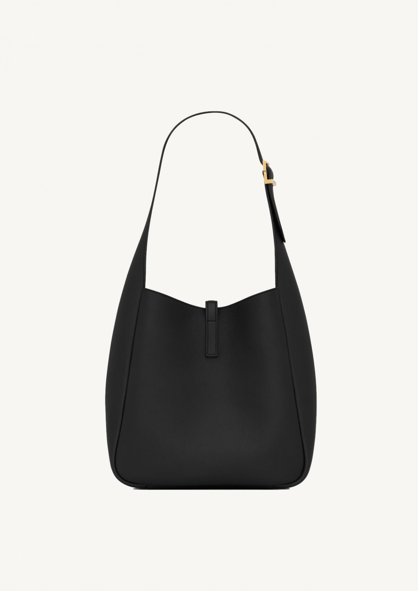 The soft 5 à 7 small in grained leather black
