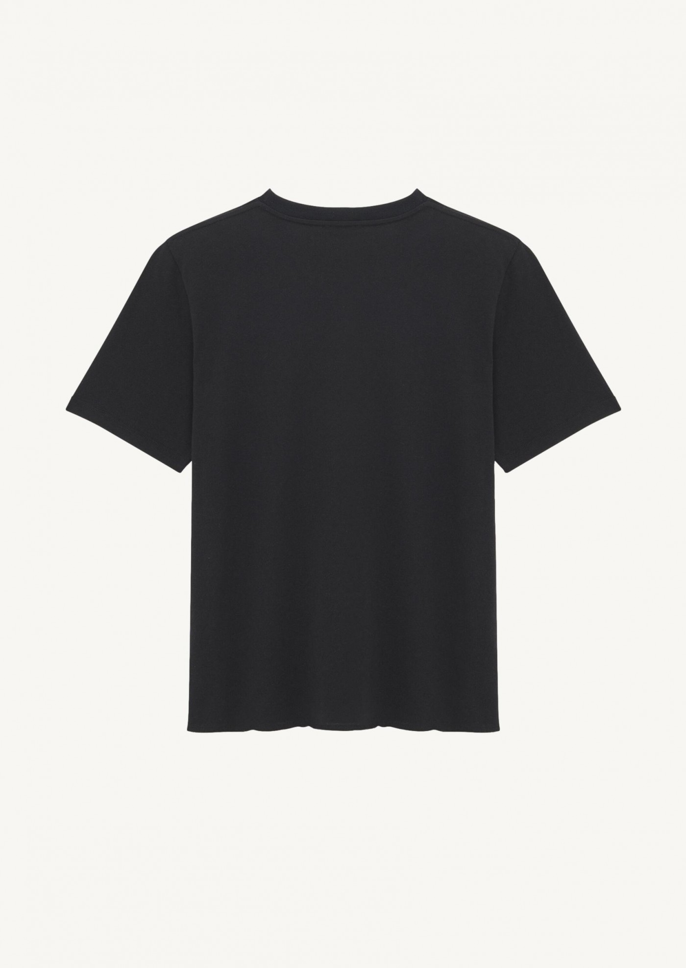 Saint Laurent black embroidered t-shirt