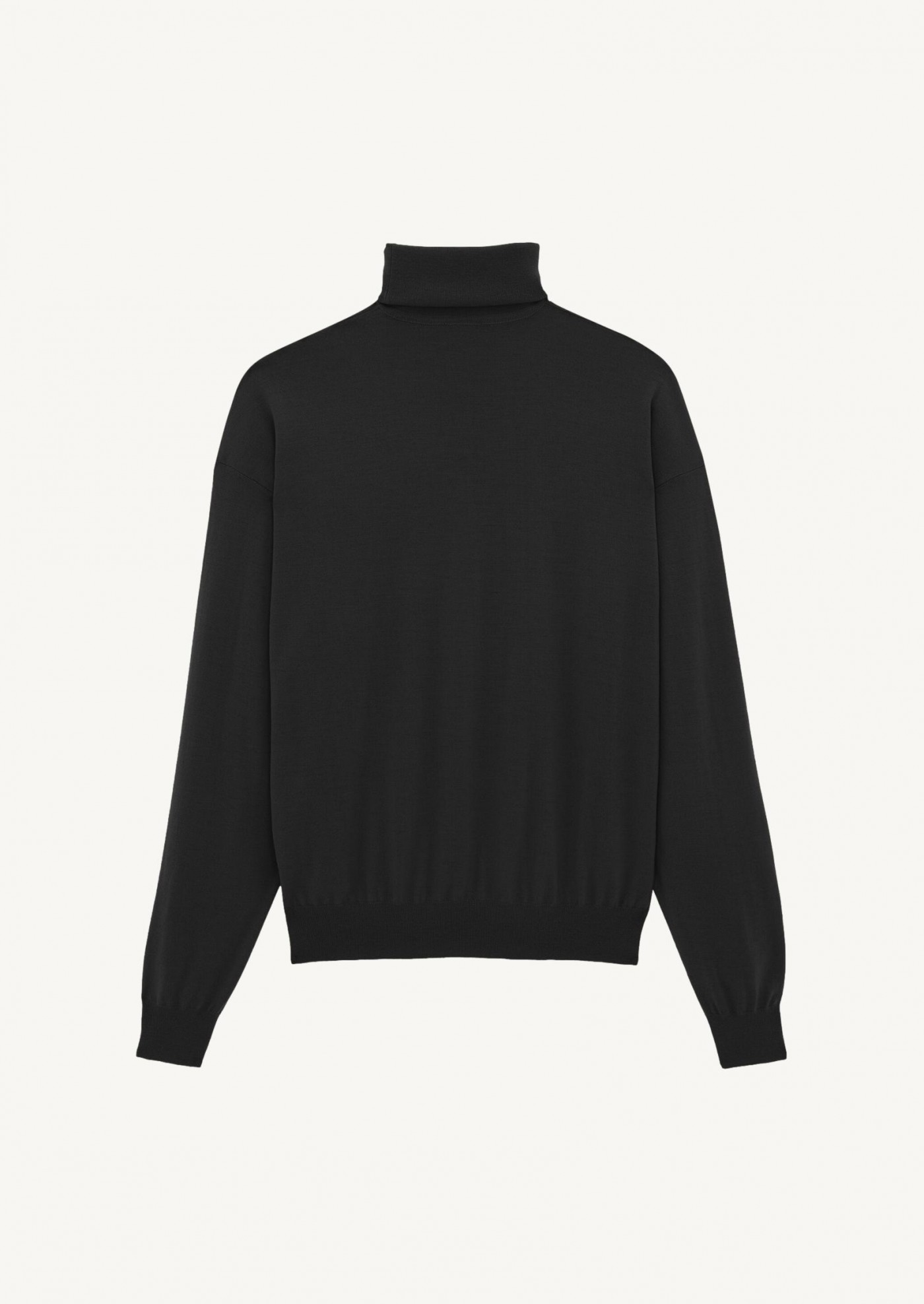 Pull cassandre en laine noir