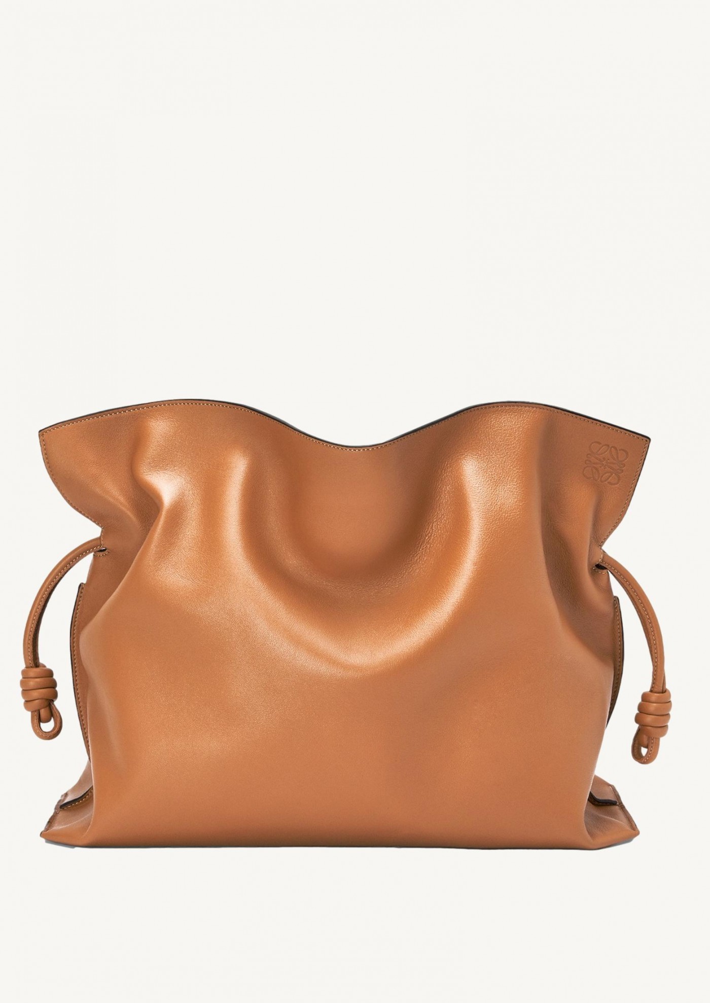 XL Flamenco bag in nappa calfskin tan - Loewe