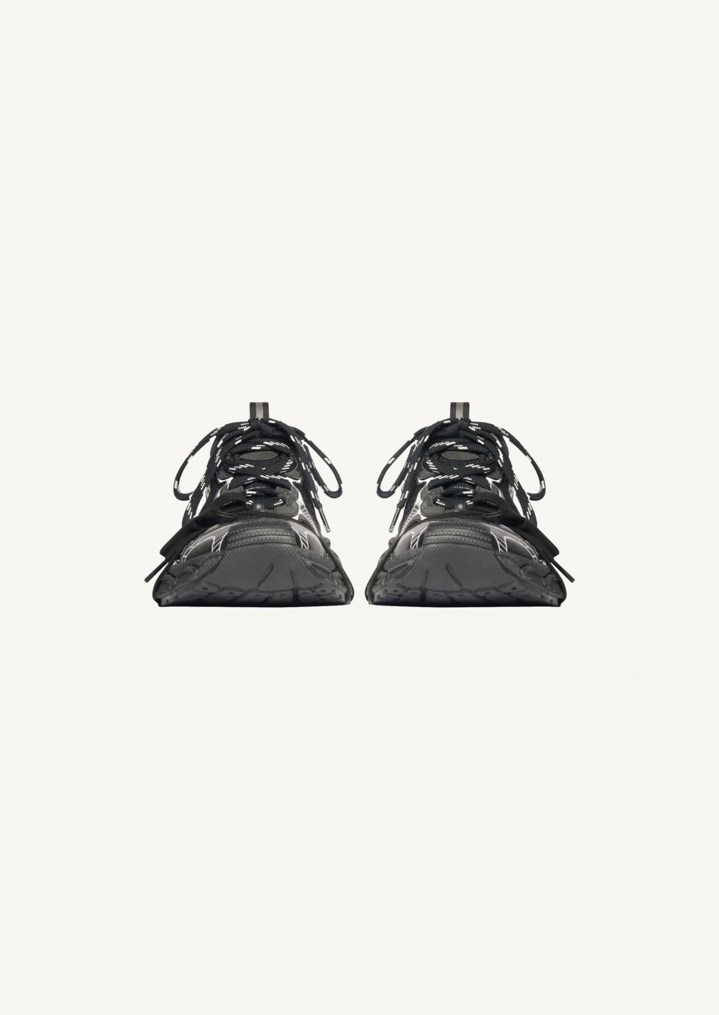 Sneaker 3xl pour femme en noir