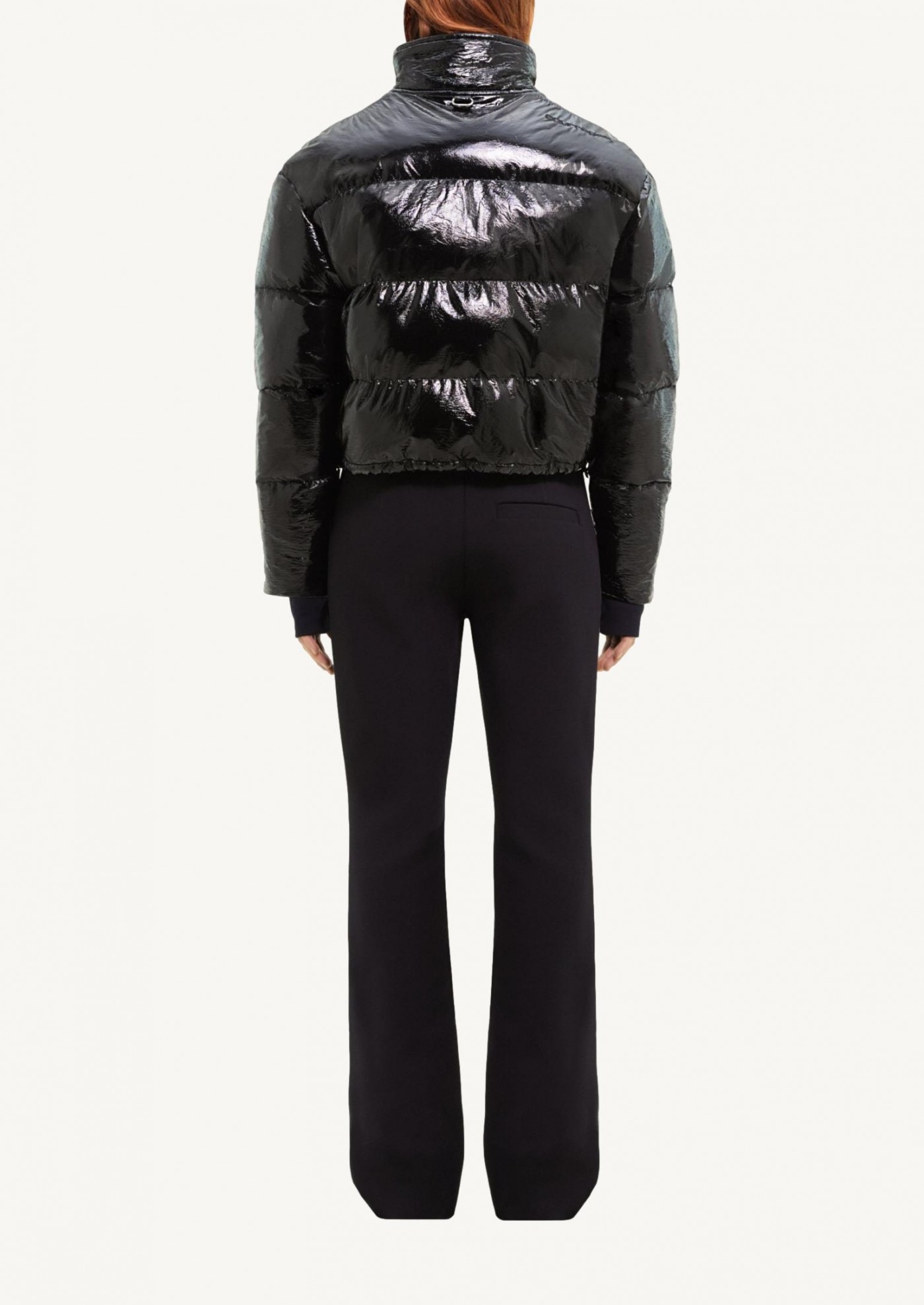 Short vinyl jacket
