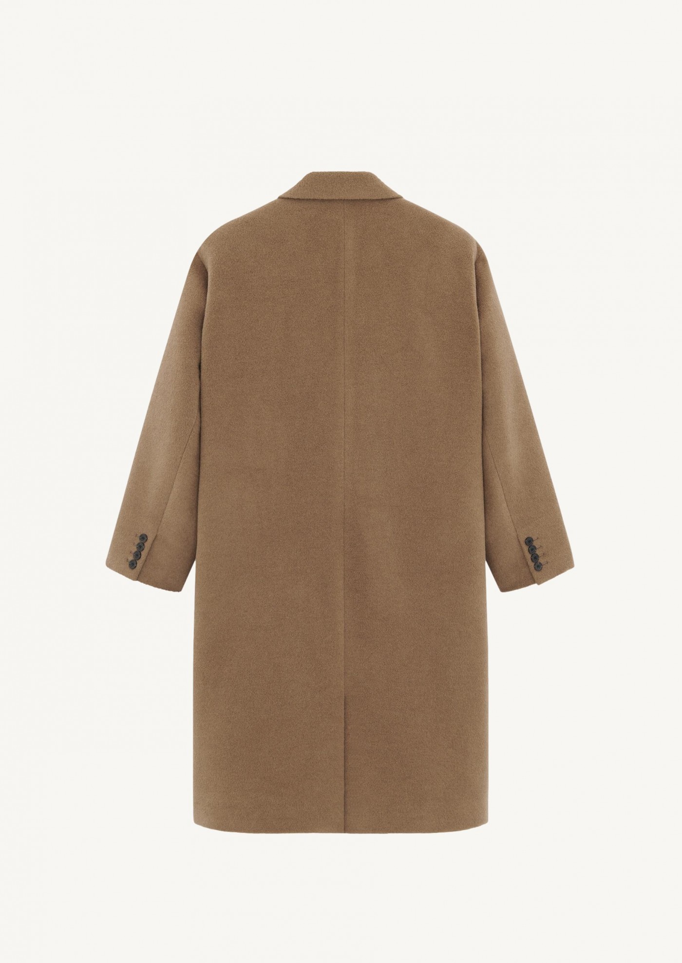 Oversized wool coat