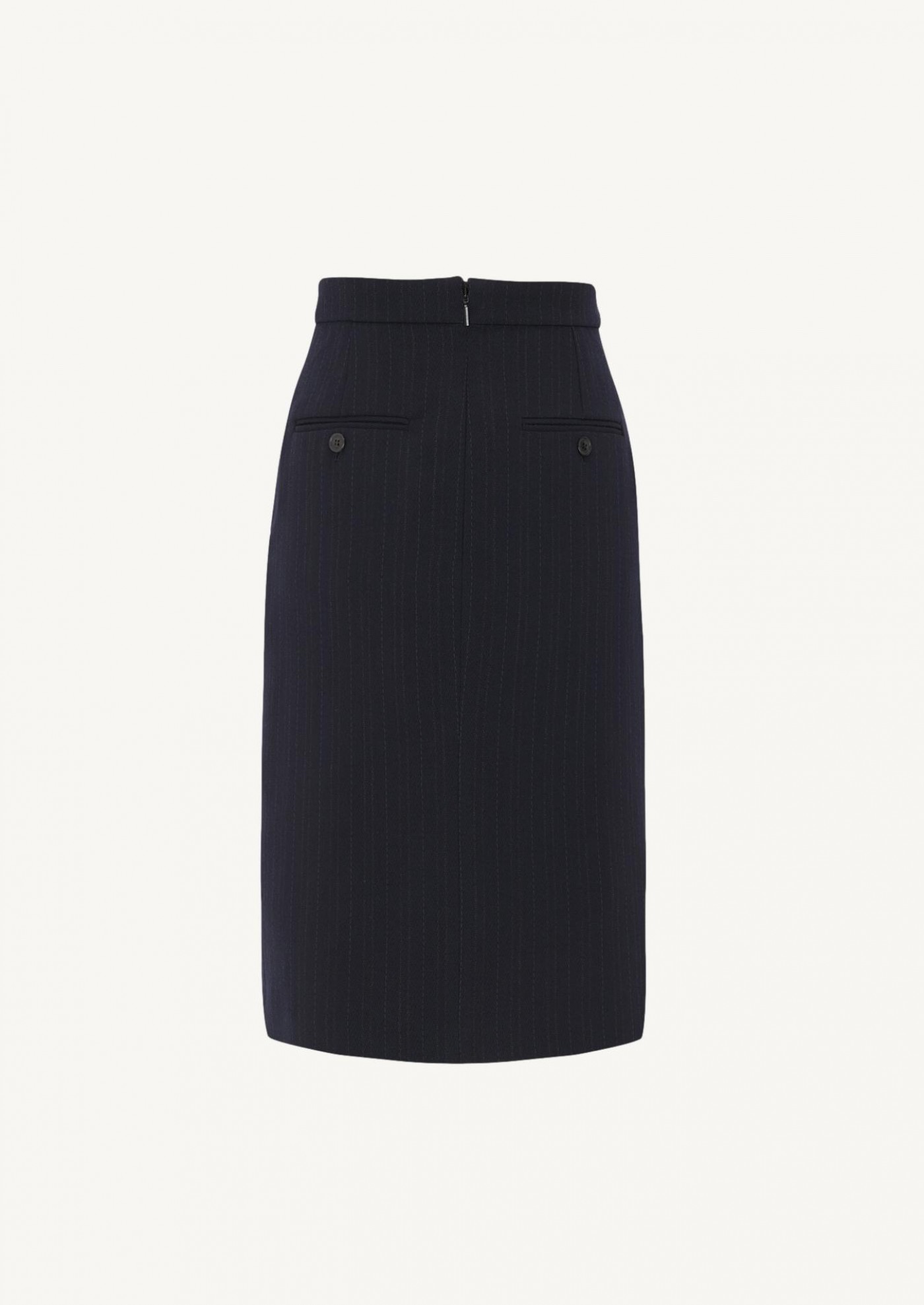 Jupe crayon en laine