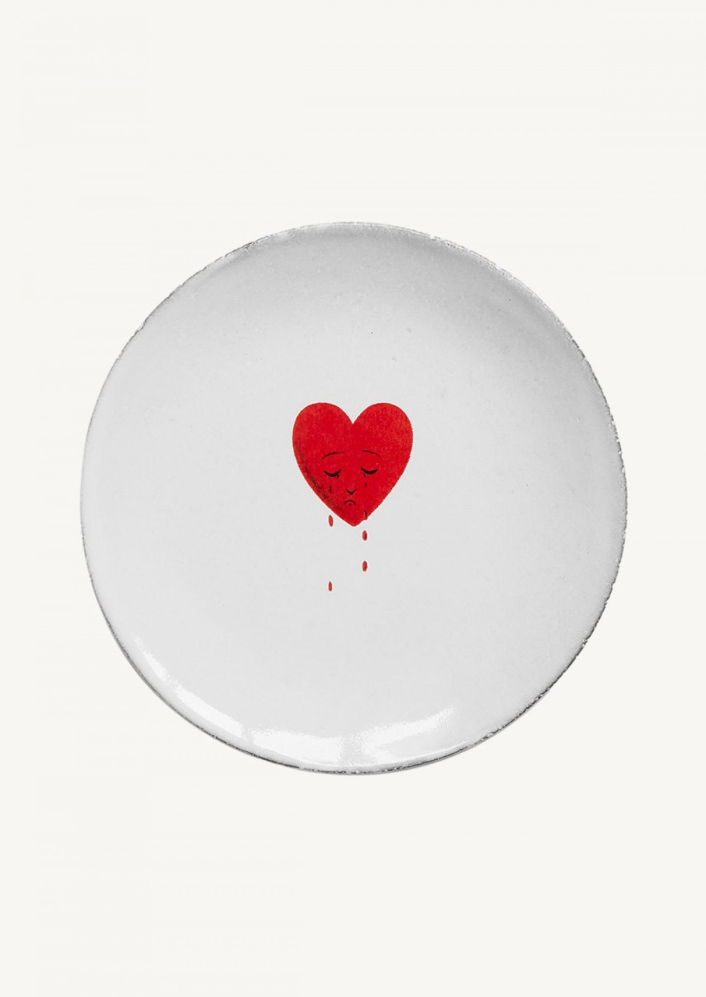 Crying Heart Saucer