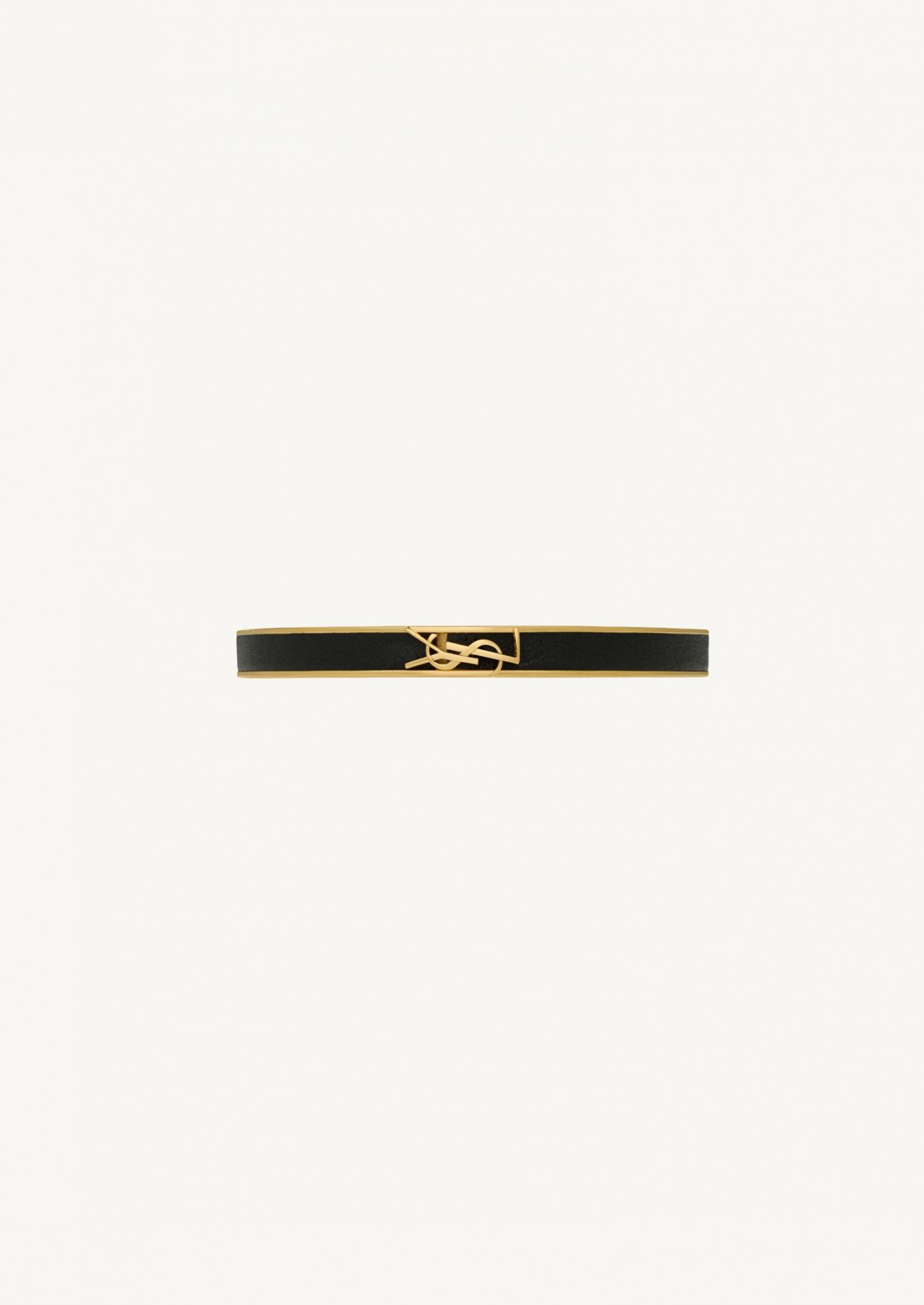 Saint Laurent Women's Cassandre Cashmere and Silk Foulard Brown