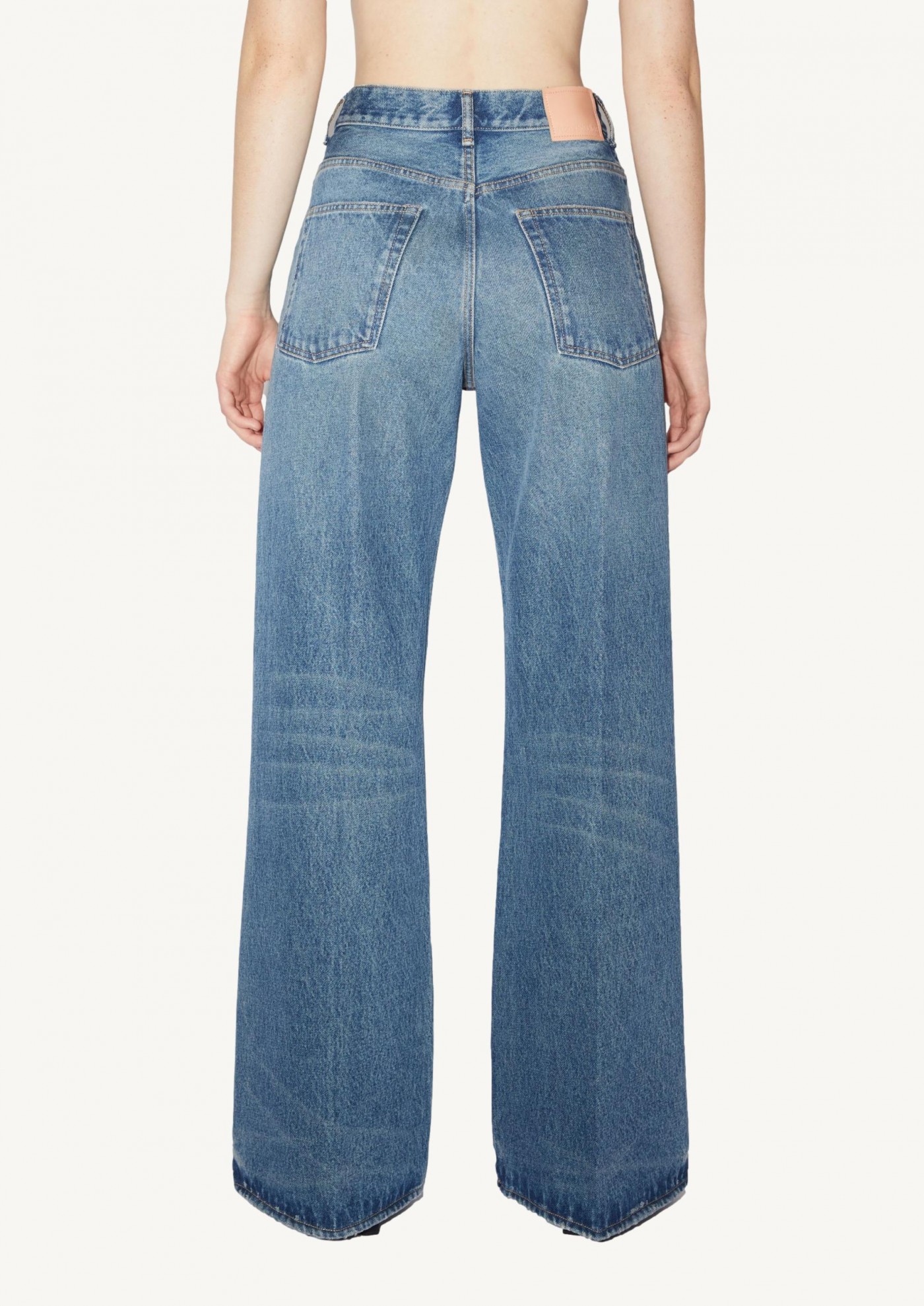 Loose fit jeans mid blue Acne Studios Loose fit jeans mid blue Acne Studios