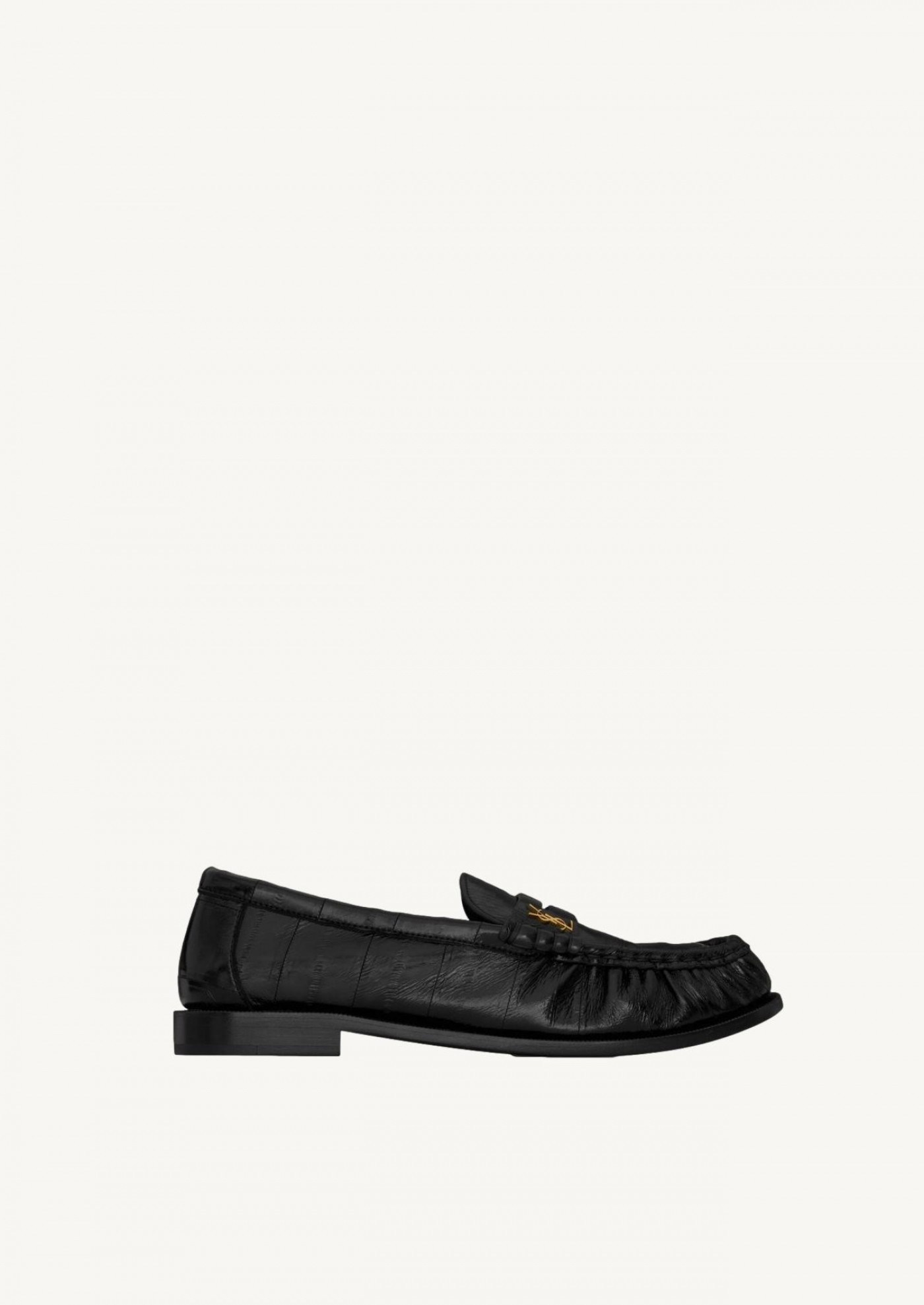 The loafer in eel leather
