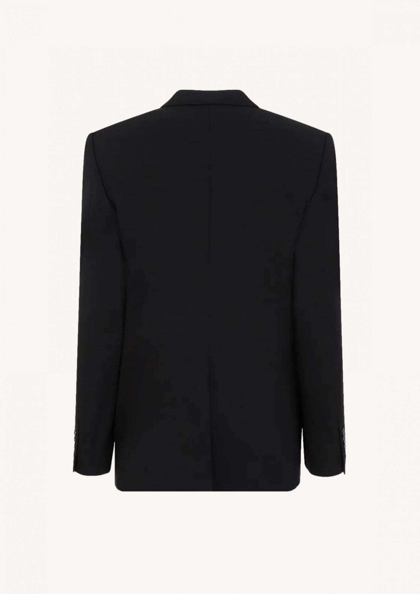 Fit regular jacket in black