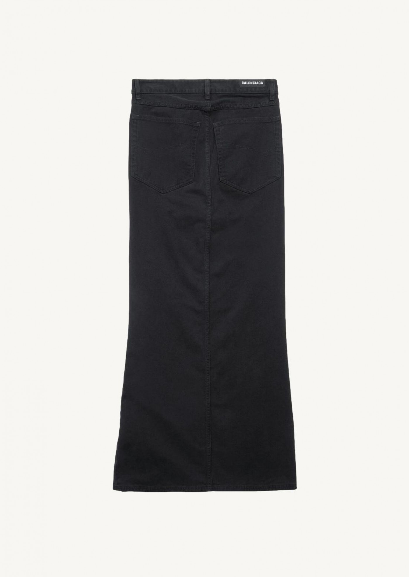 Women's maxi skirt in black