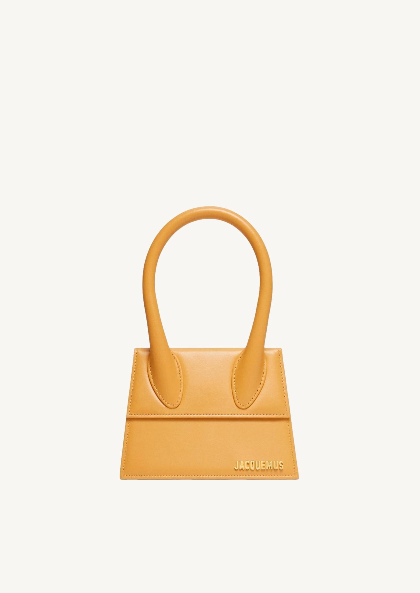Jacquemus yellow le grand chiquito bag Clearance