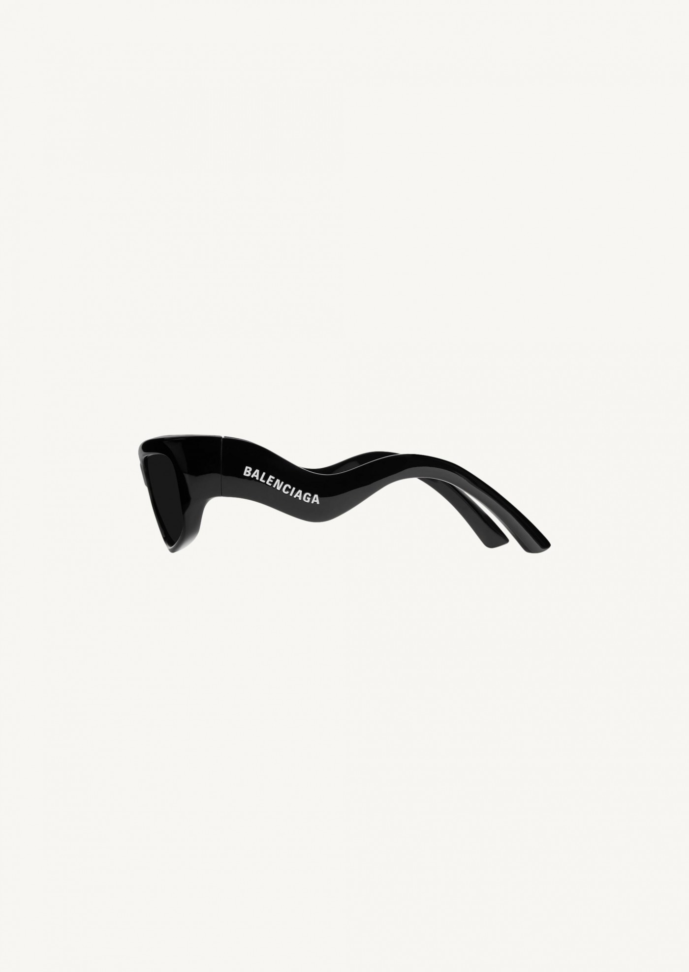 Balenciaga - Hamptons Rectangle Sunglasses - Black
