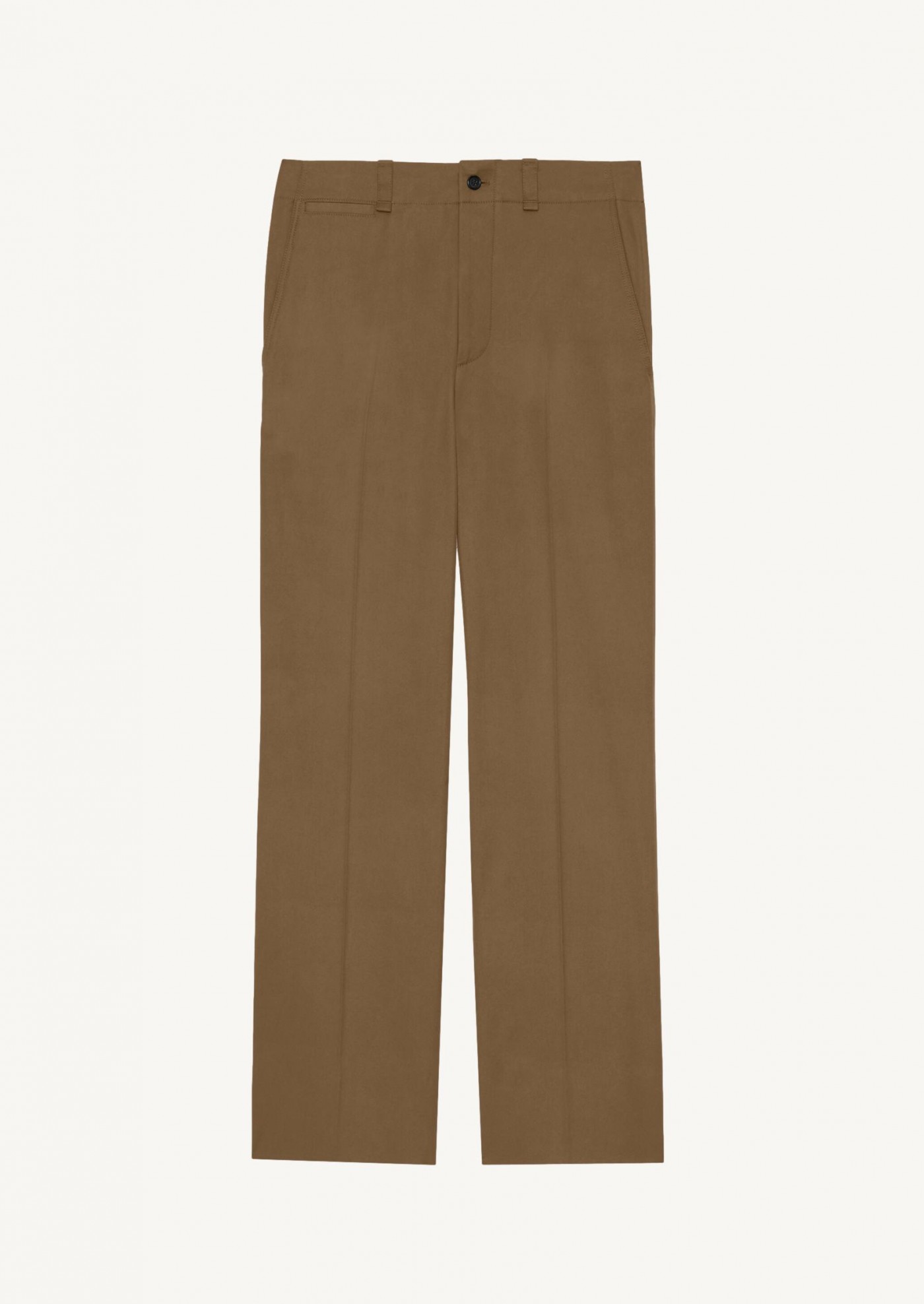 Cotton bark twill pants