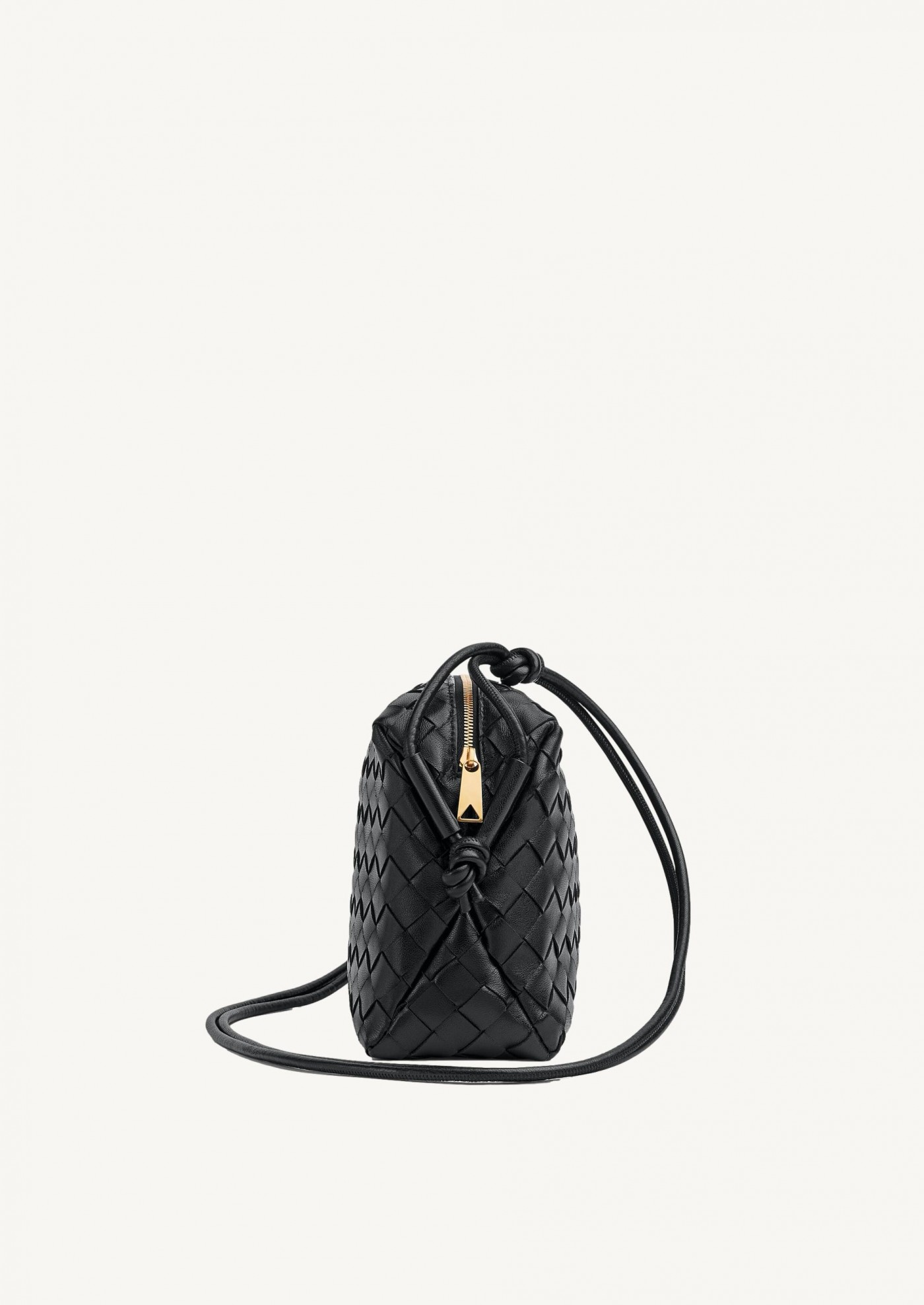 Loop camera bag small size black gold