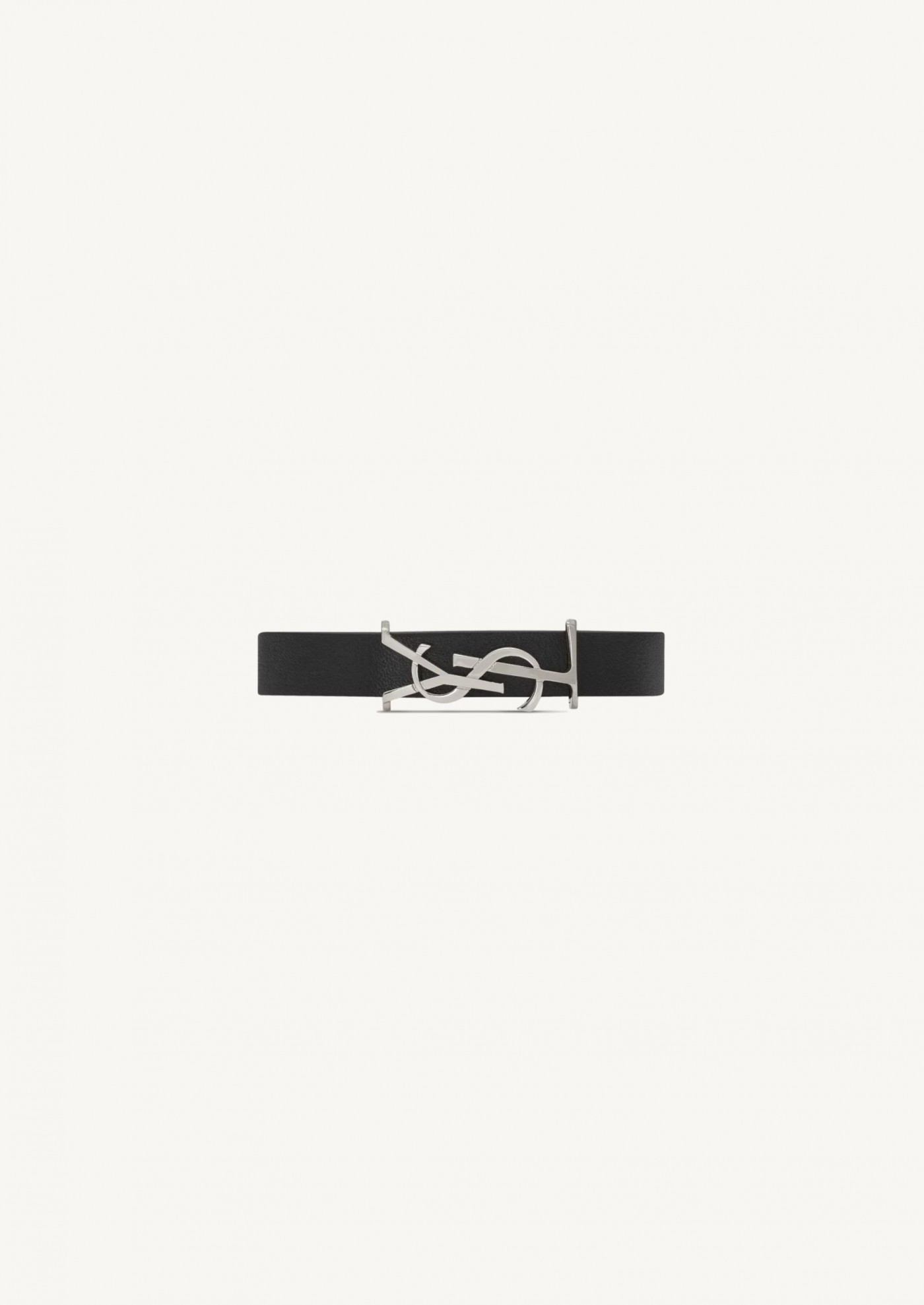 Cassandra bracelet in black leather