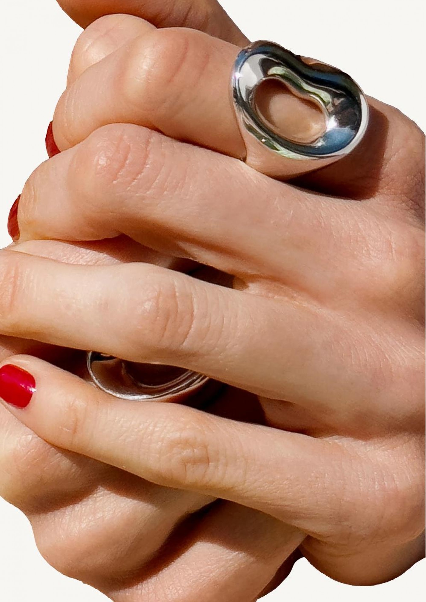 Shima ring in silver - Charlotte Chesnais