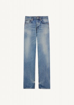 COOL！◇スリムフィット Denim Pants◇Saint Laurent SAINT LAURENT 90's $1050 Slim 50s Blue Denim Jeans New And