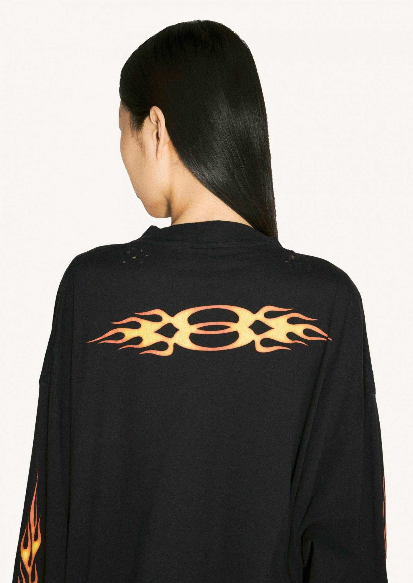 T-shirt Burning Unity Balenciaga