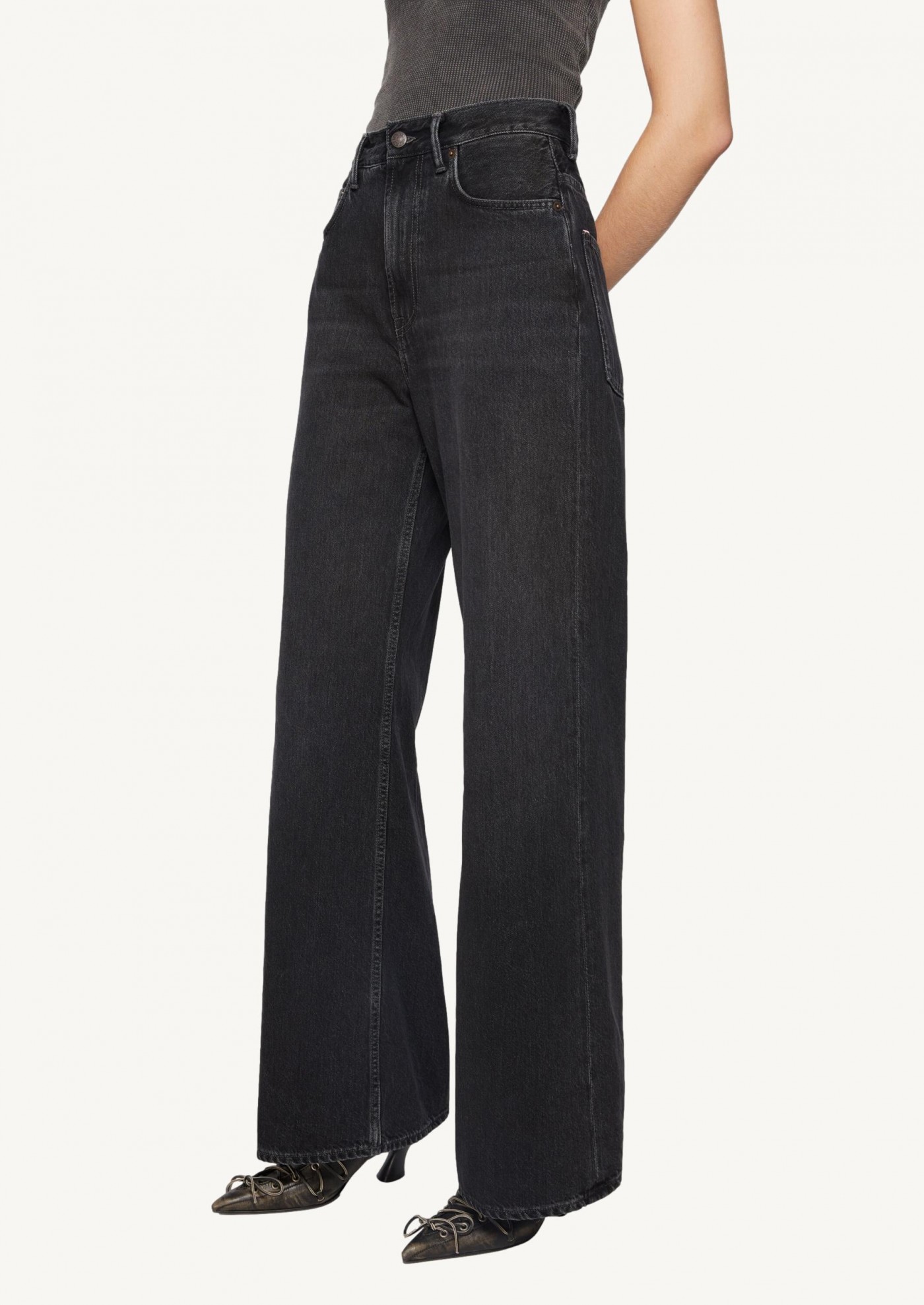 Relaxed fit jeans - 2022F black - Acne Studios Relaxed fit jeans - 2022F black - Acne Studios