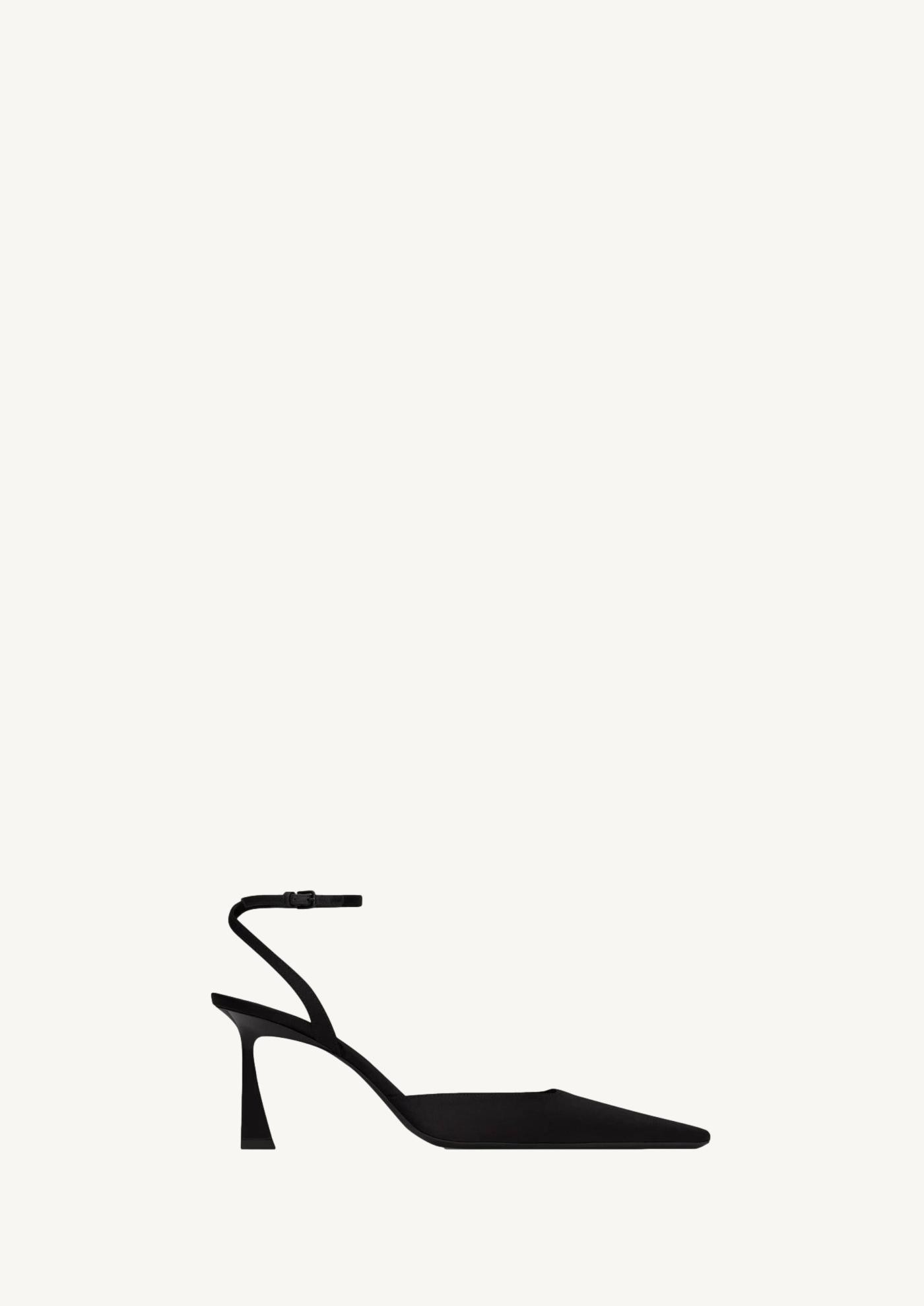 Aimée slingbacks en crêpe satin
