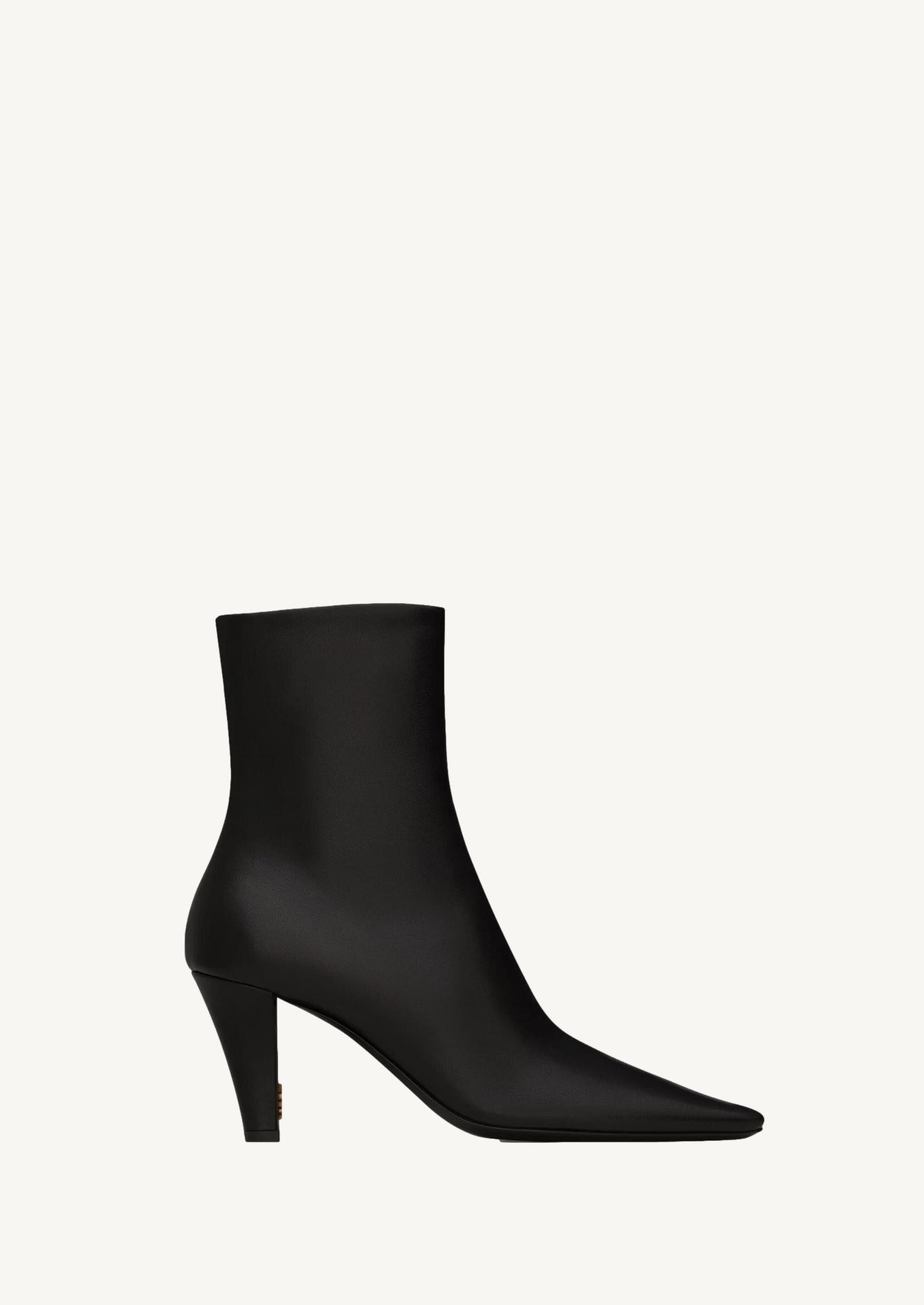 【関税＆送料込み】Saint Laurent Jill Boots SAINT LAURENT Jill patent-leather ankle boots | NET-A-PORTER