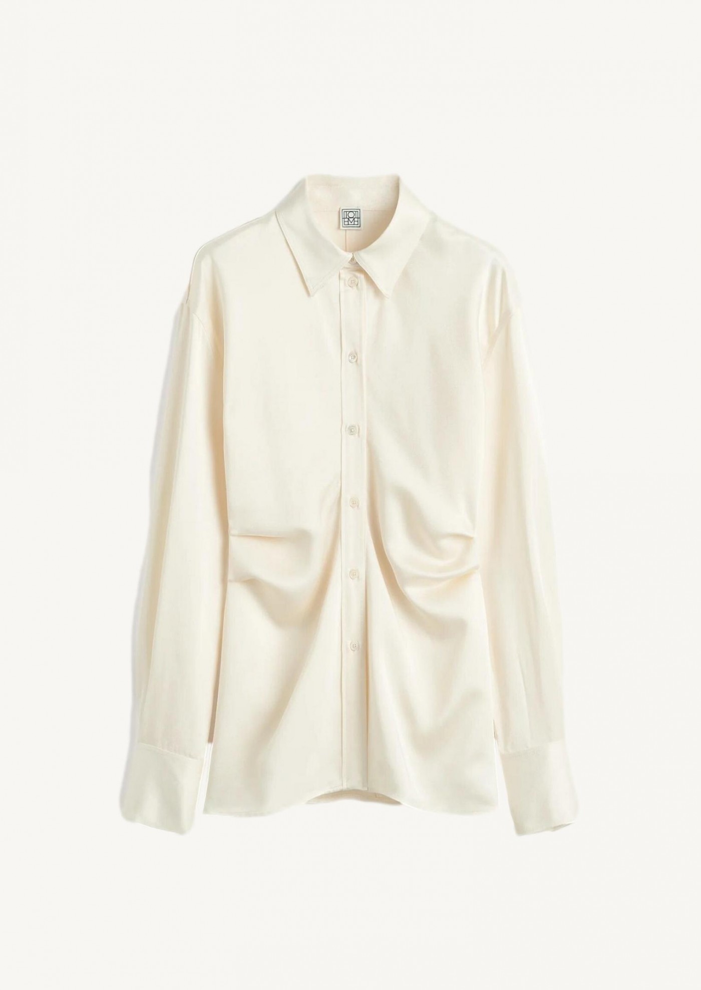 Slouch waist shirt macadamia