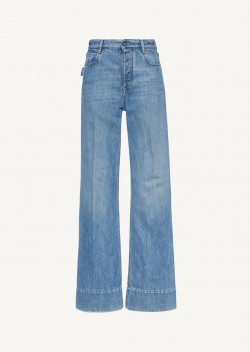 Wide Indigo Vintage blue jeans - Bottega Veneta