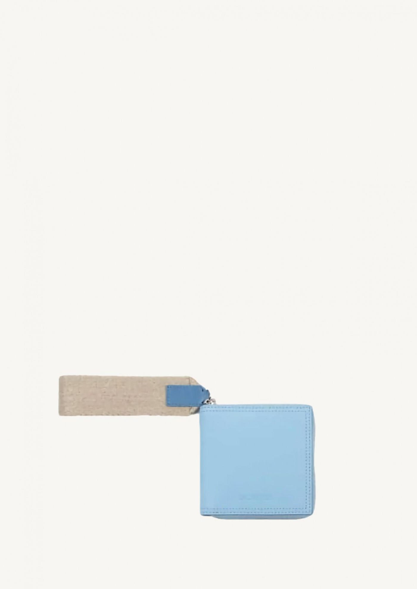 Le carré rond light blue