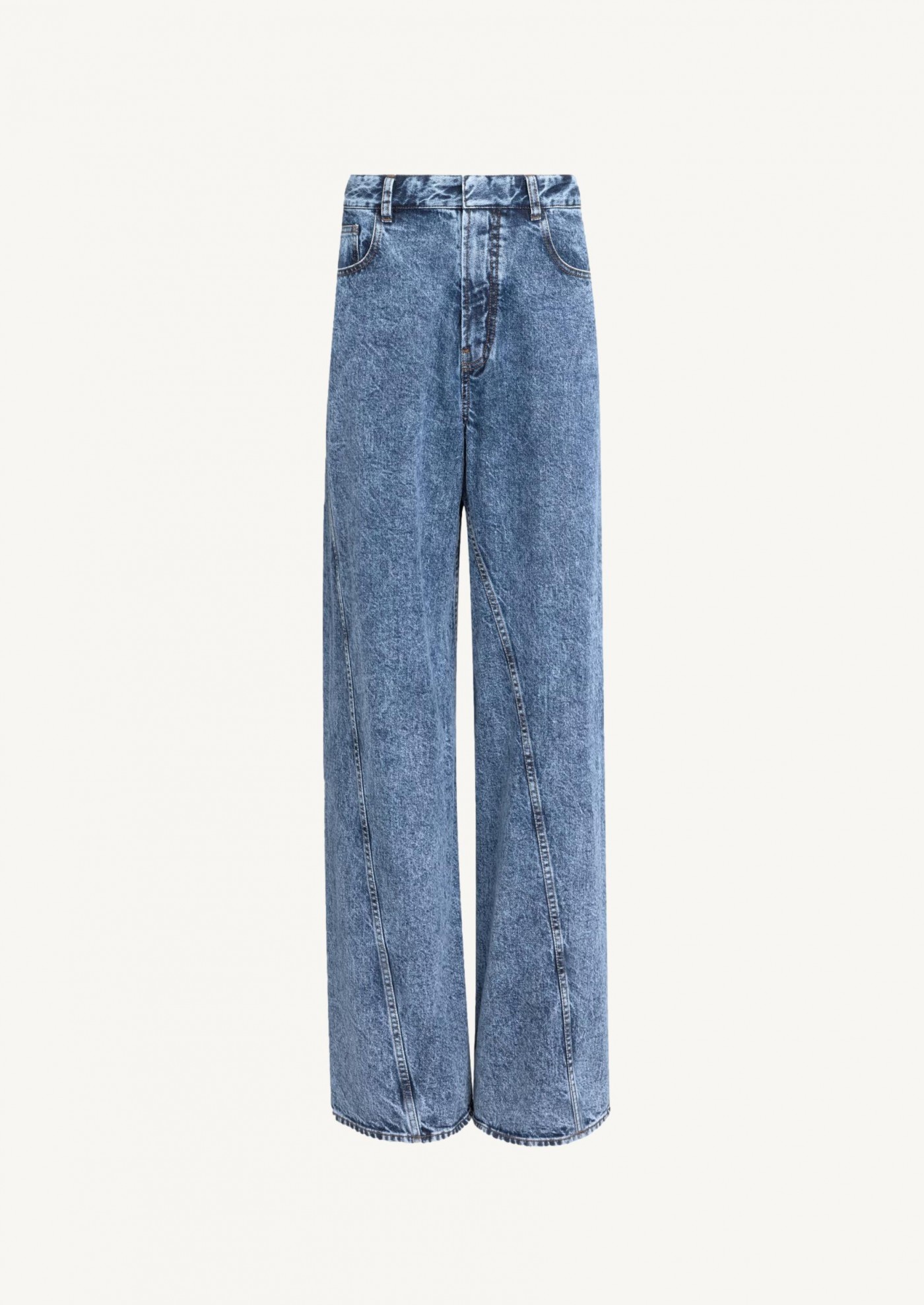 【SATIIIZ】Peron Curved Bermuda Denim Pants SATIIIZ】Peron Curved Bermuda Denim Pants (SATiiiZ/デニム