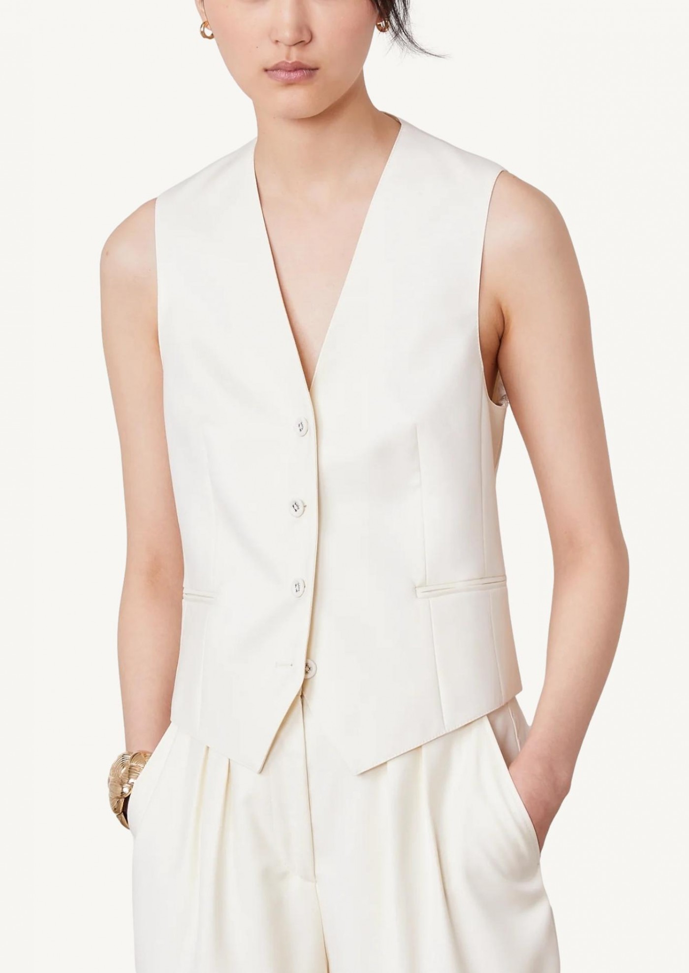 Cleo ecru cardigan