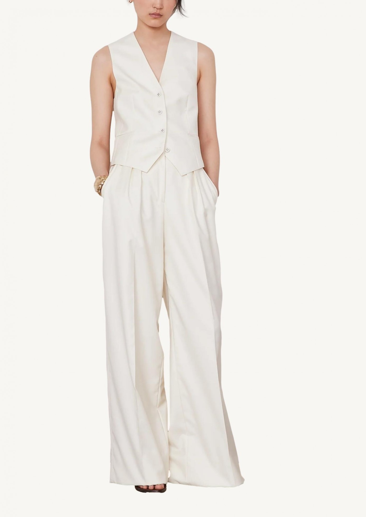 Pantalon elia écru
