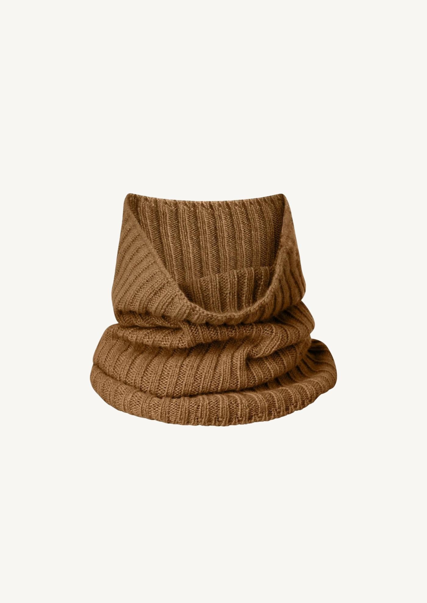 Maya neck cover - mocha brown
