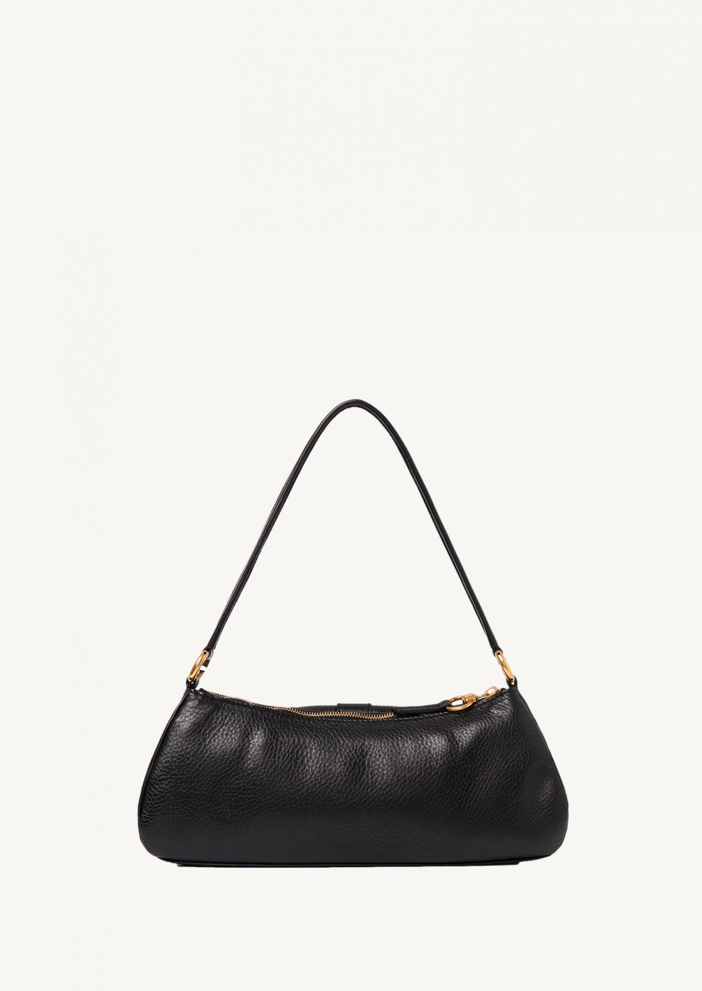 Chloé the 99 bag in black grained leather