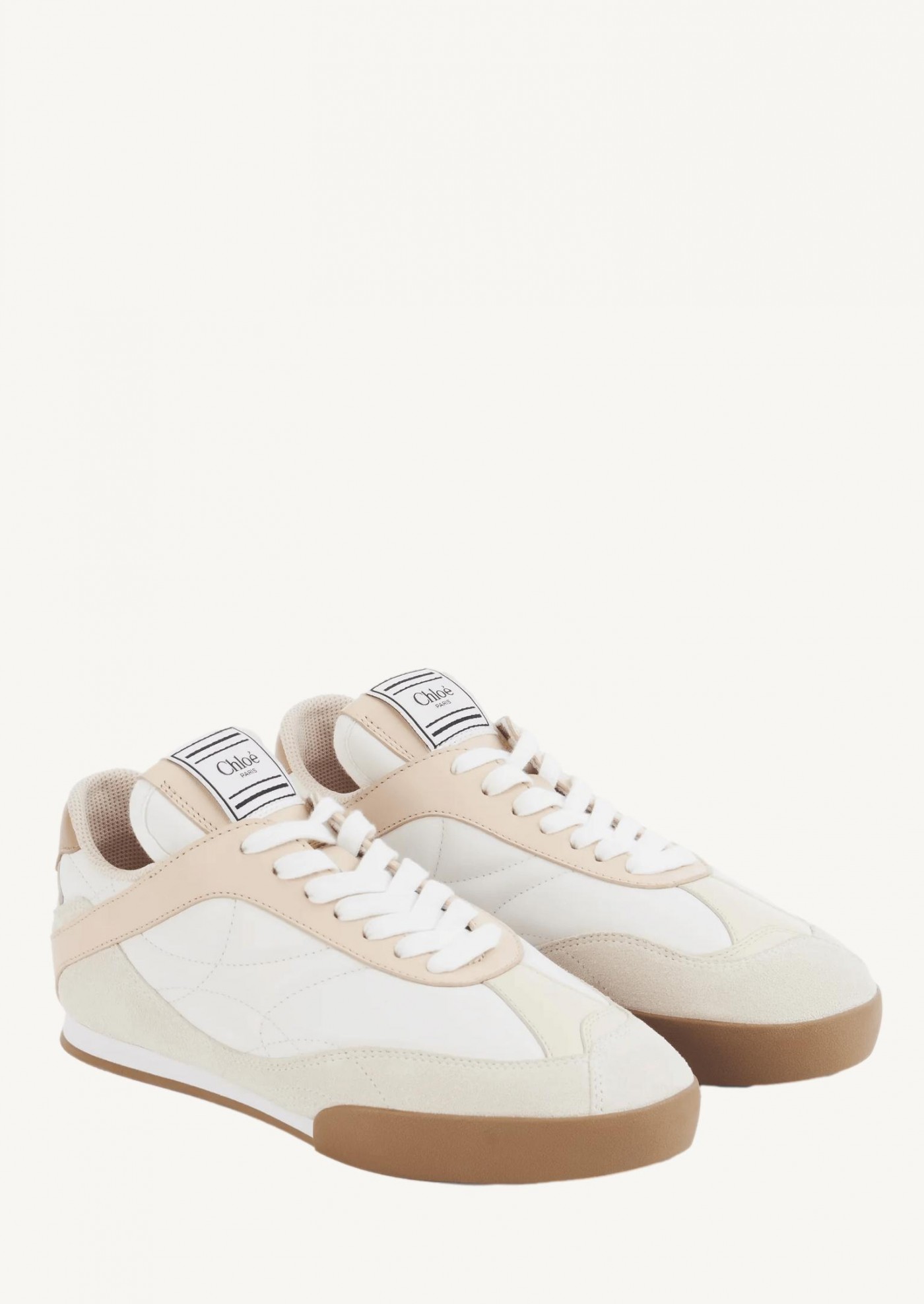 Baskets Chloé Kick tender peach