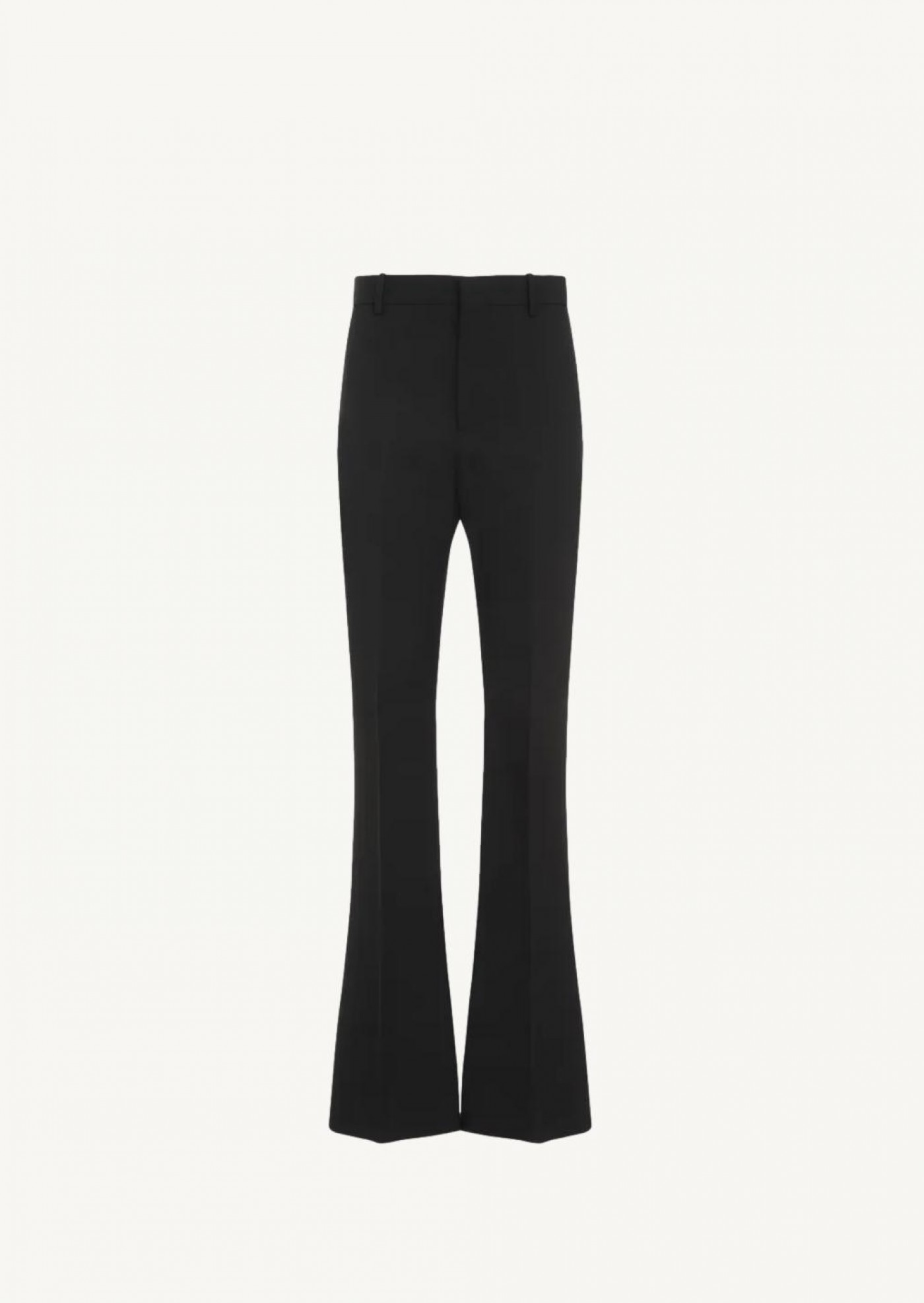 Pantalon en laine noir jambe évasée Bottega Veneta Pantalon en laine noir jambe évasée Bottega Veneta