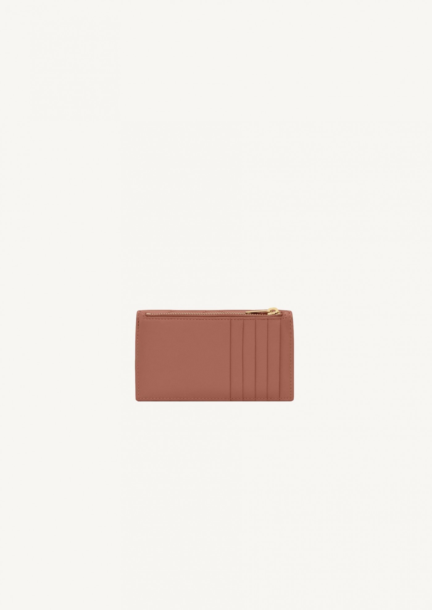 Cassandre fragments cardholder with flap in lambskin leather