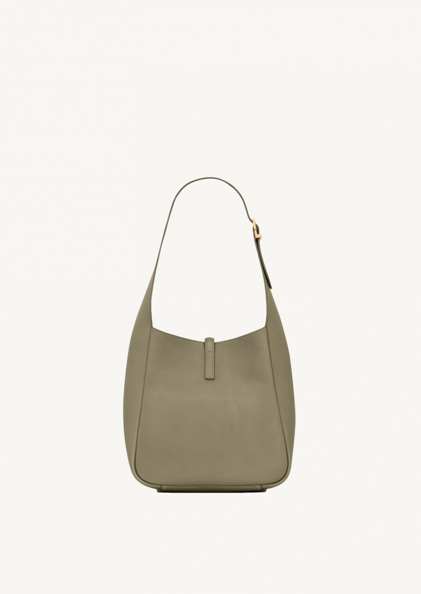 The soft 5 à 7 small in grained leather strong moss