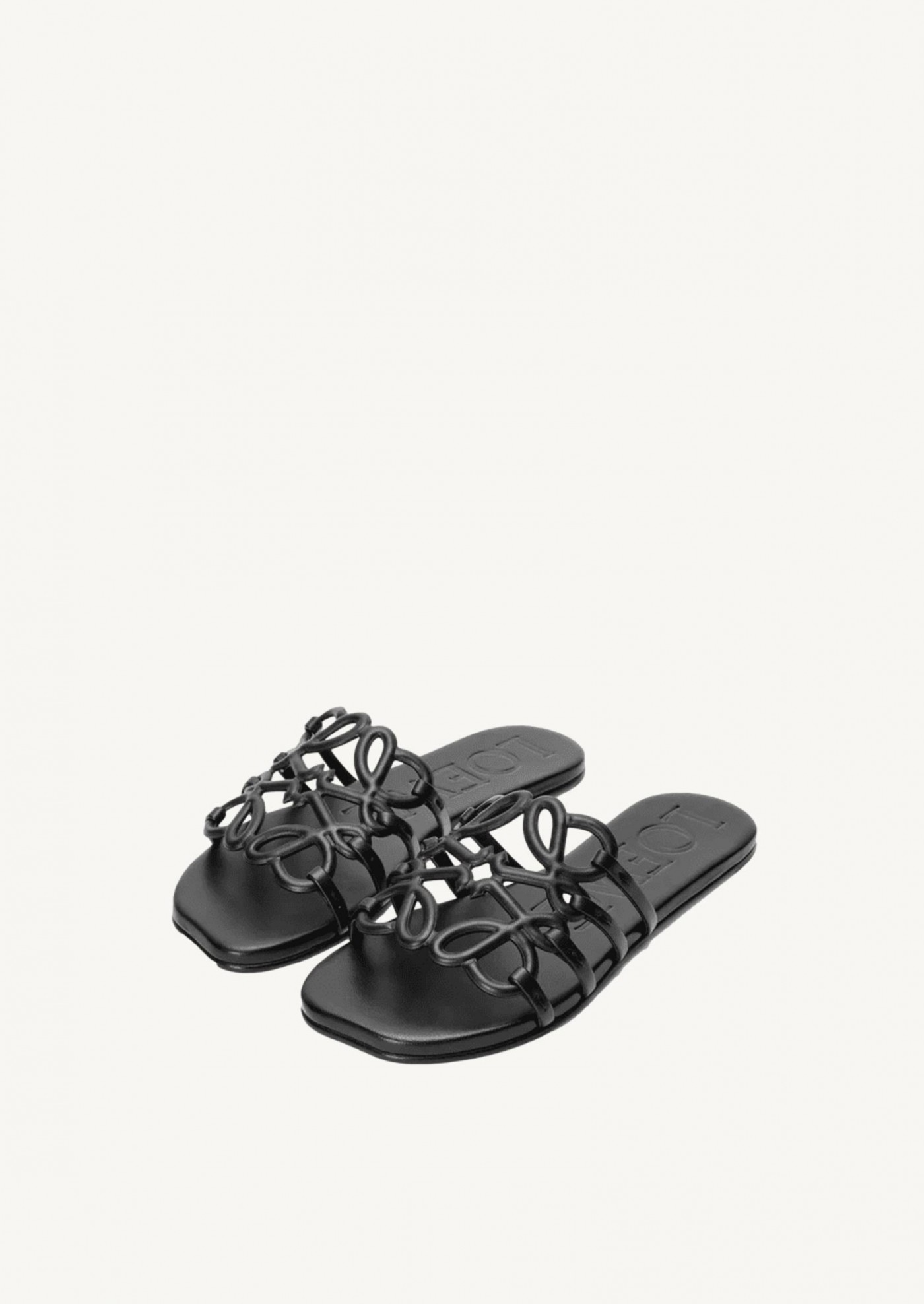 Petal Anagram mules black