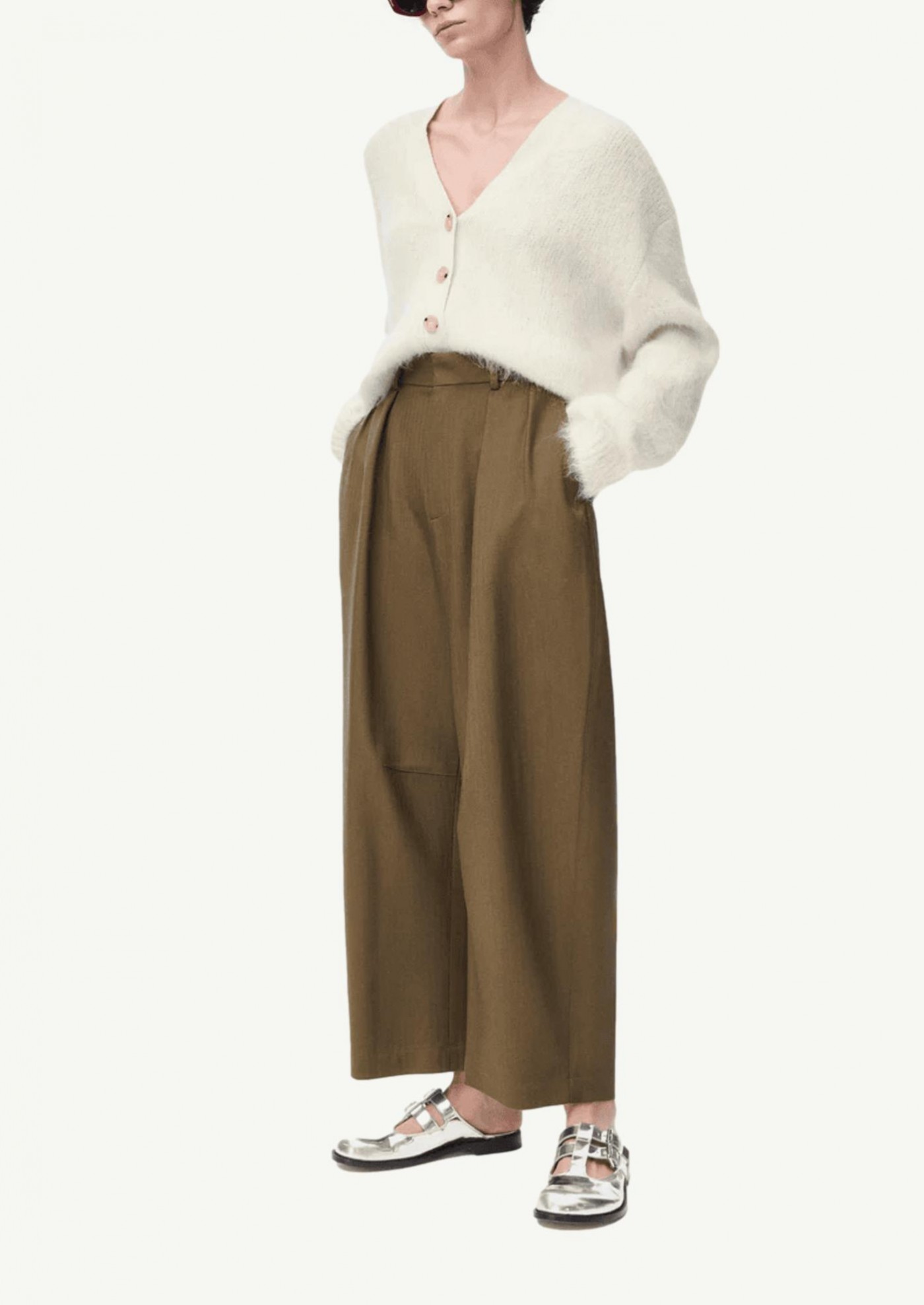 Alpaca and wool blend cardigan Loewe