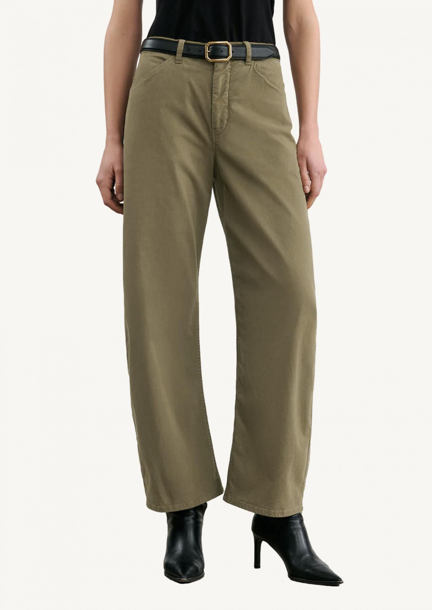 Pantalon Tribeca vert militaire