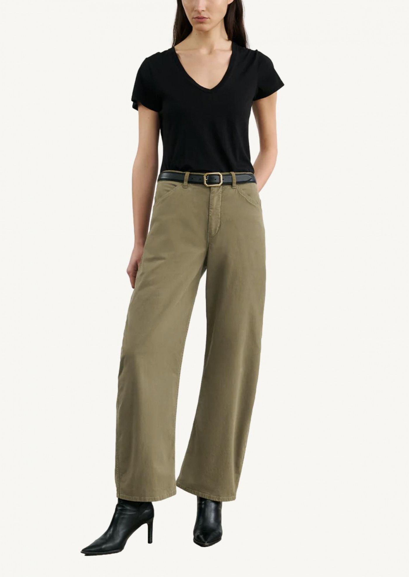 Tribeca pants military green Nili Lotan
