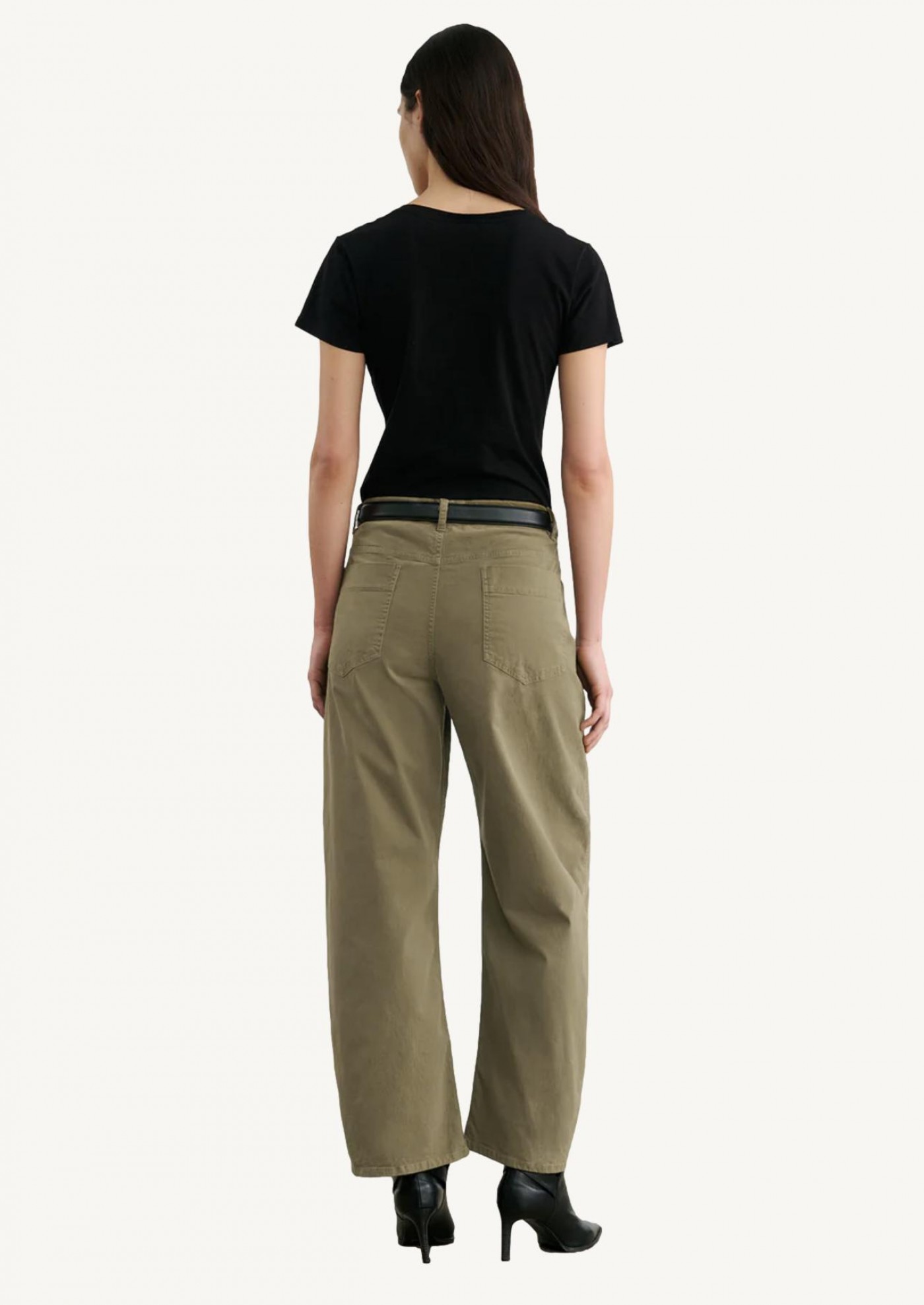 Pantalon Tribeca vert militaire Nili Lotan